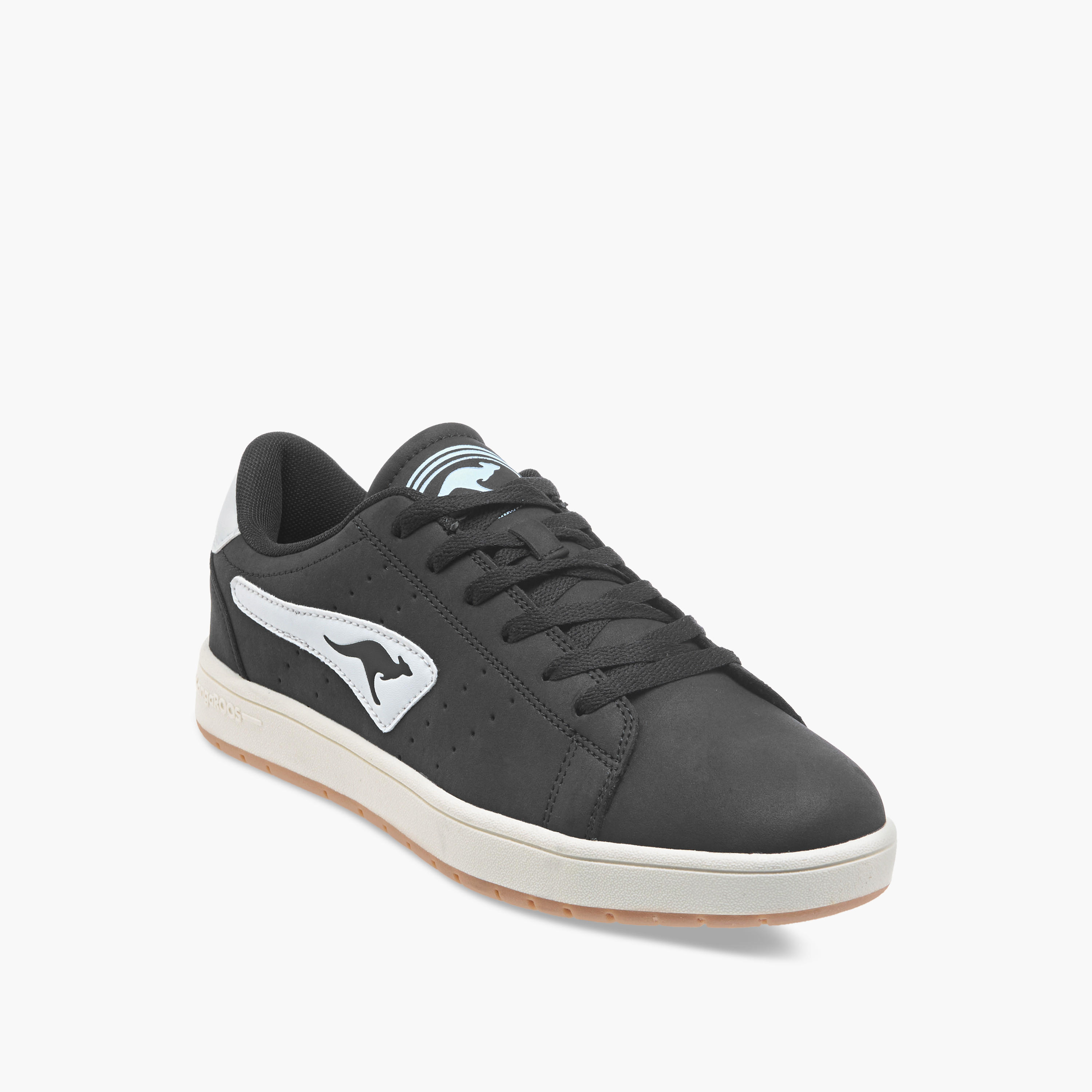 KangaROOS Women's Logo Detail Lace-Up Sneakers-women-shoes-sneakers-image-2