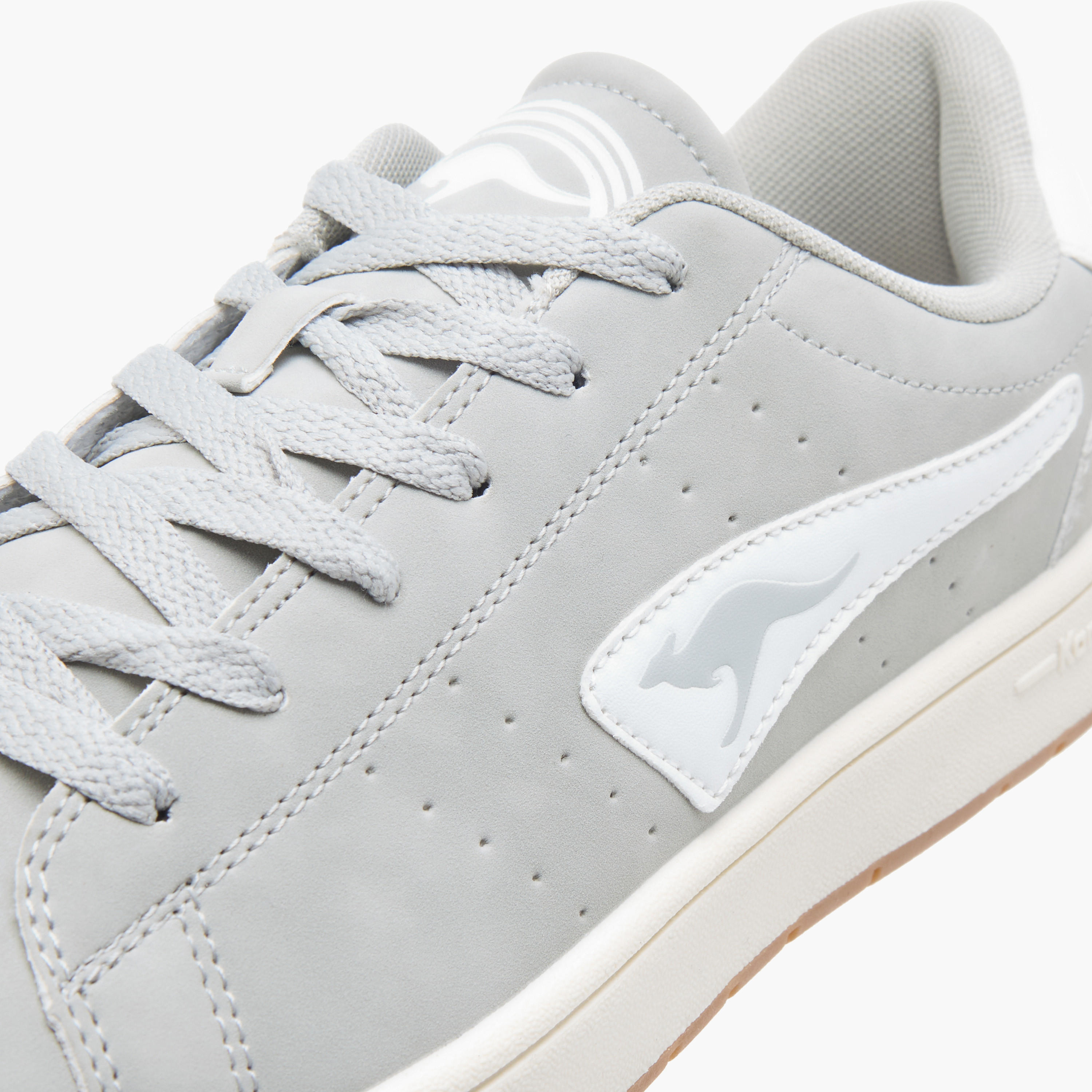 KangaROOS Women's Logo Detail Lace-Up Sneakers-women-shoes-sneakers-image-4