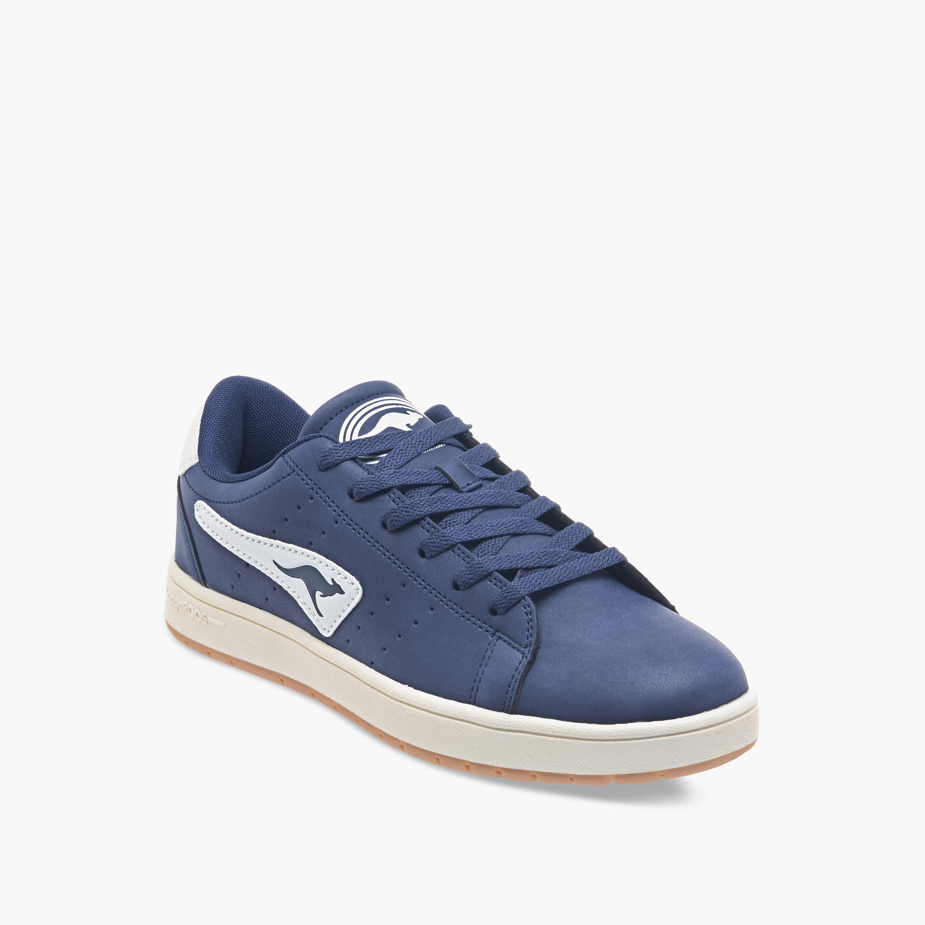 KangaROOS Women's Logo Detail Lace-Up Sneakers-women-shoes-sneakers-image-2