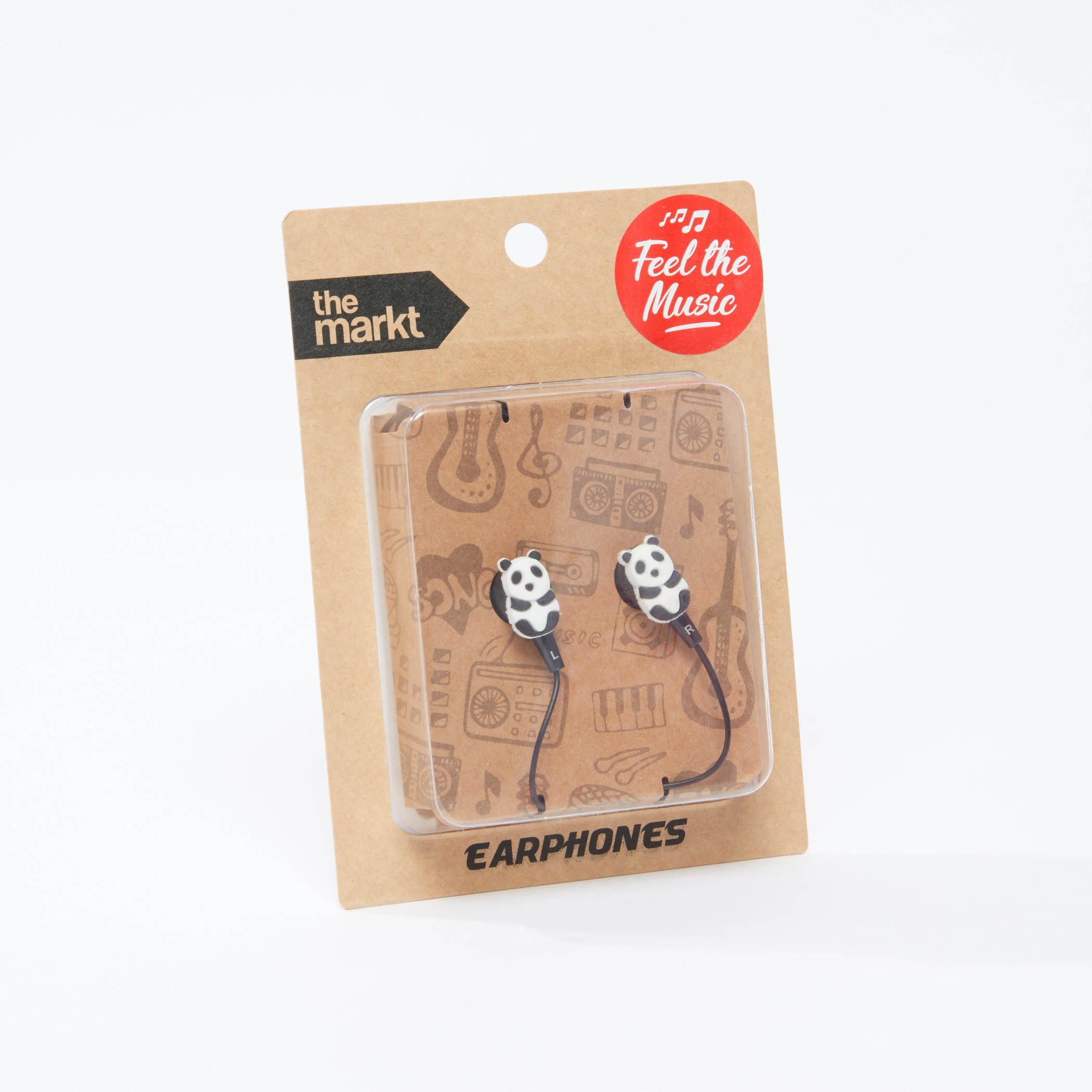 Panda Embellished Earphones-electronics-accessories-image-1