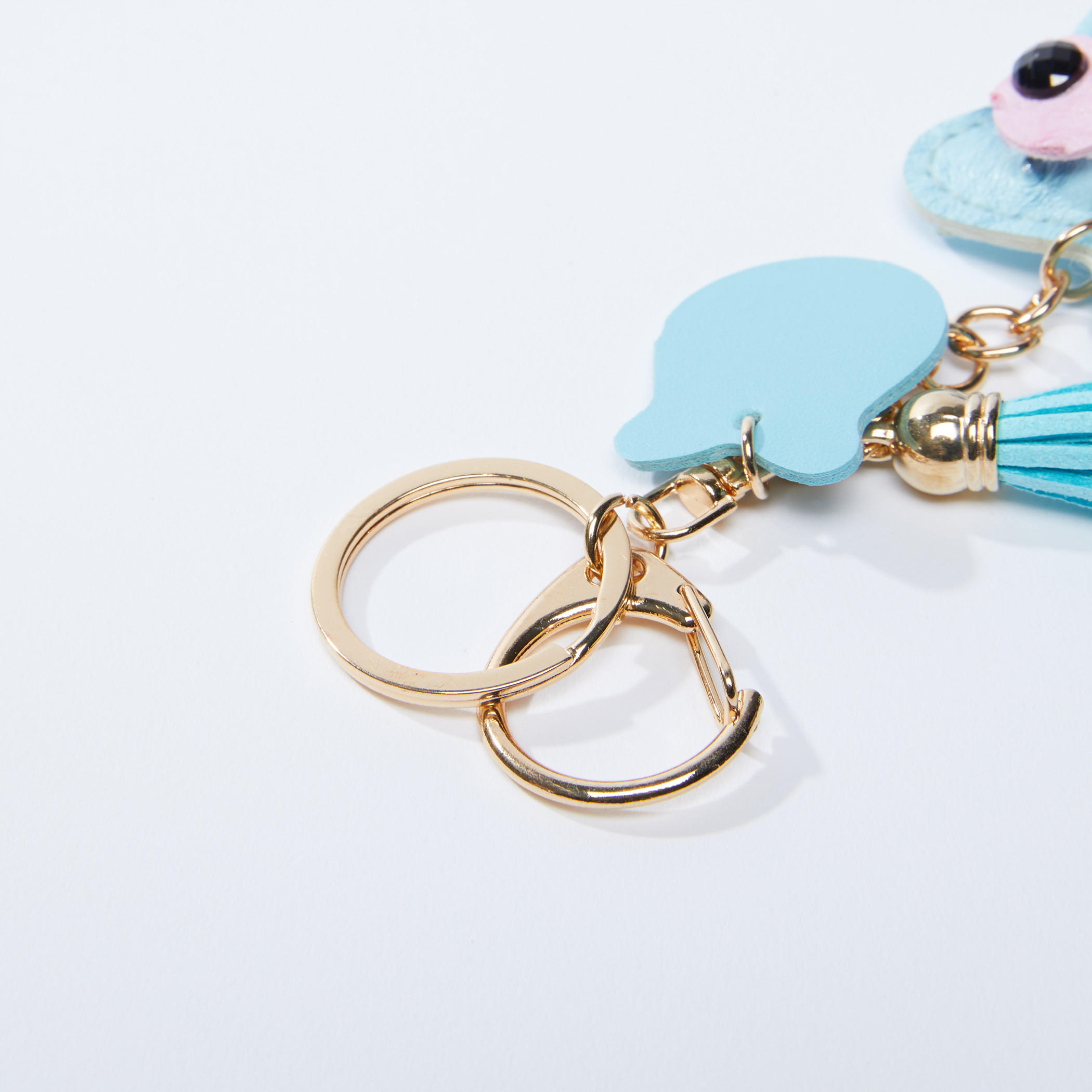 سلسلة مفاتيح مرصّعة بشرّابات ومشبك إغلاق-women-clothingaccessories-novelties-image-2