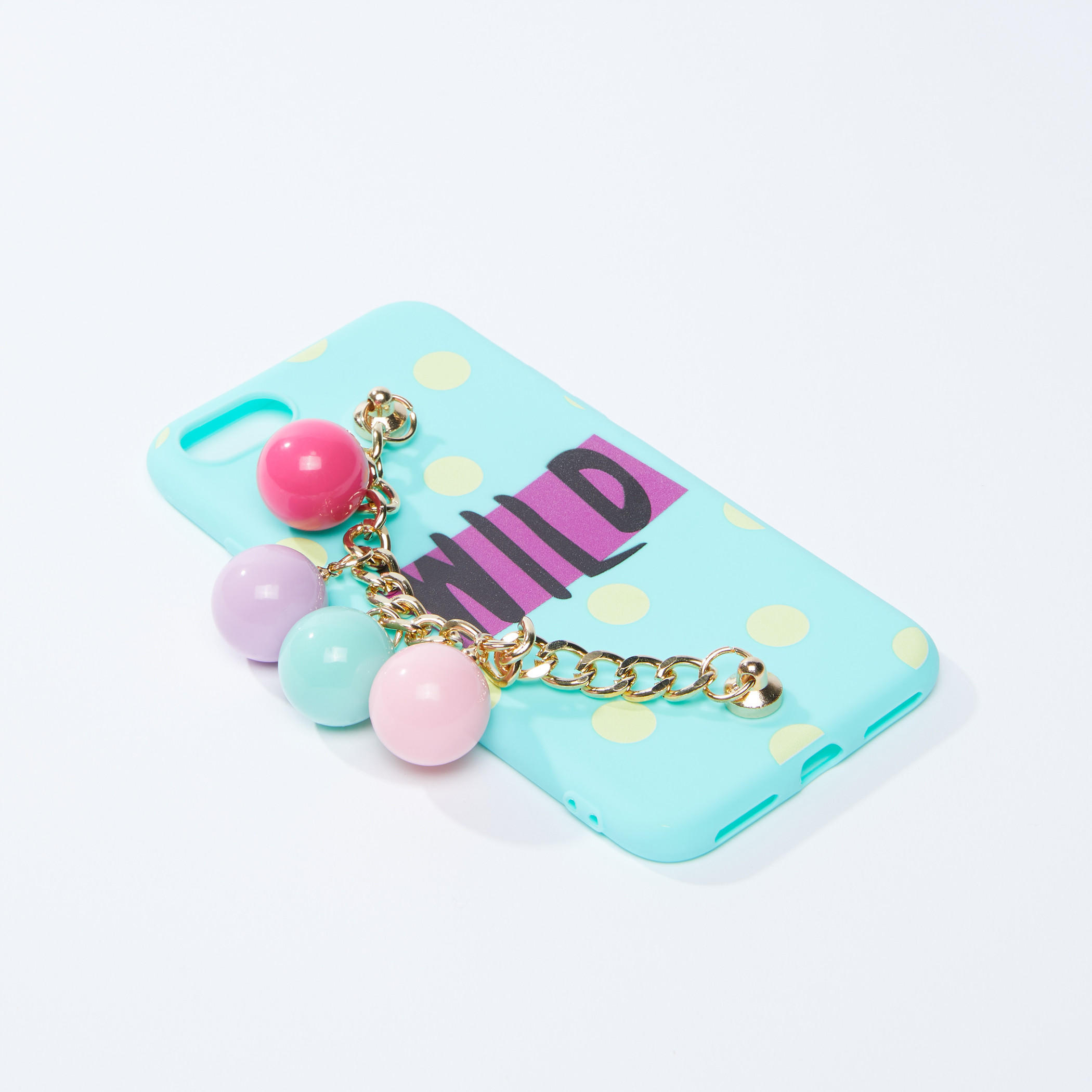 iPhone 8 Printed Cover with Metallic Chain Accent-electronics-accessories-image-1