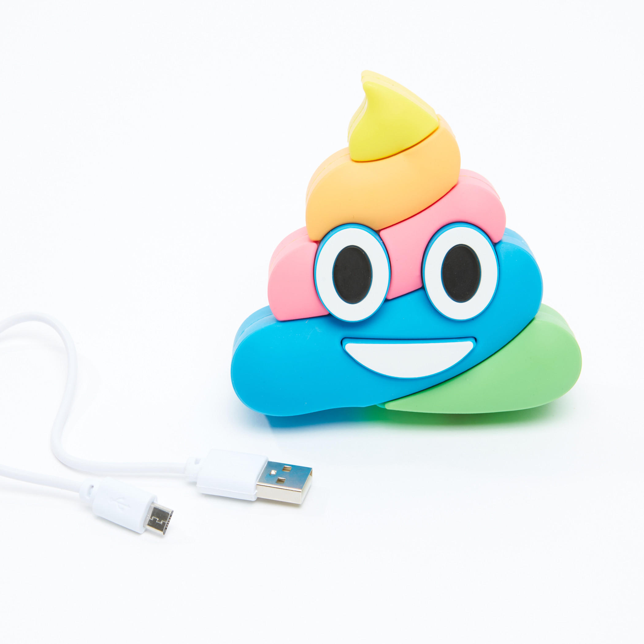 شاحن متنقل باور بنك بوصلة يو إس بي إيموجي - 2600 أمبير-electronics-accessories-image-1