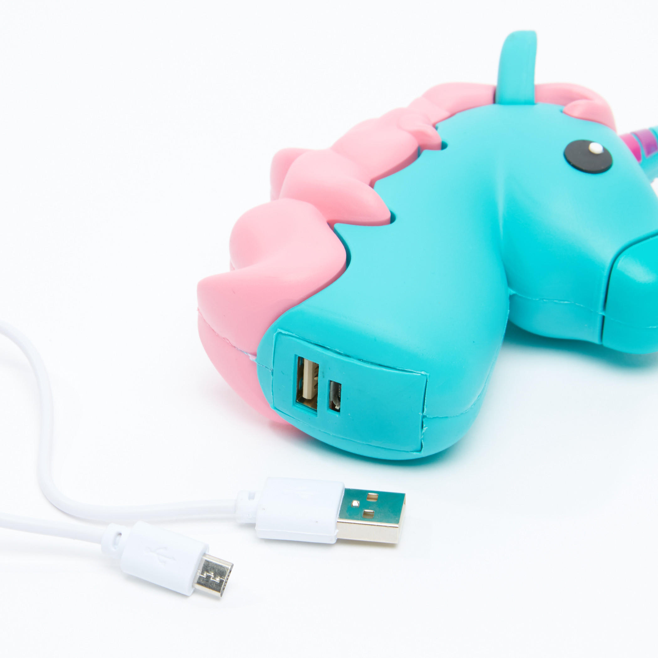 شاحن متنقل باور بنك بوصلة يو إس بي وحيد القرن - 2600 أمبير-electronics-accessories-image-2
