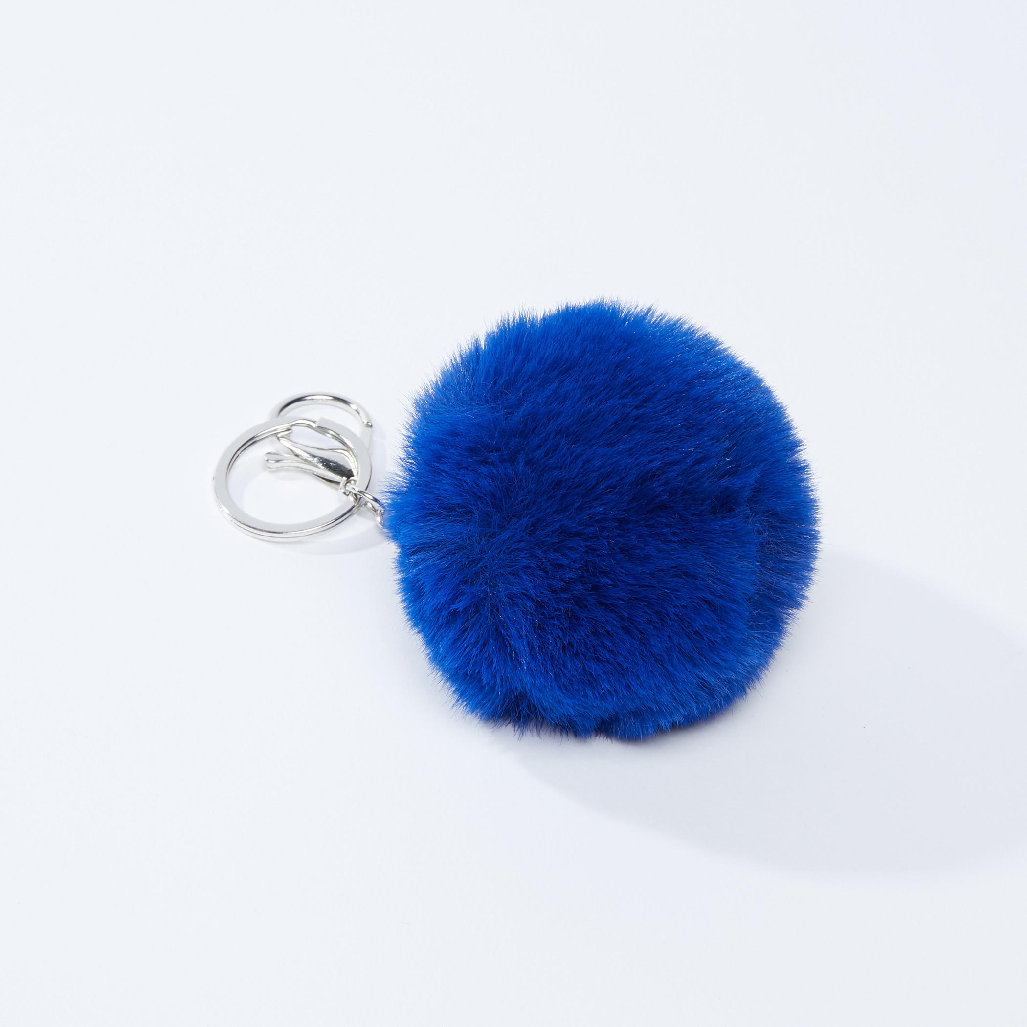 سلسلة مفاتيح مزينة بكرات بوم بوم-women-clothingaccessories-novelties-image-1