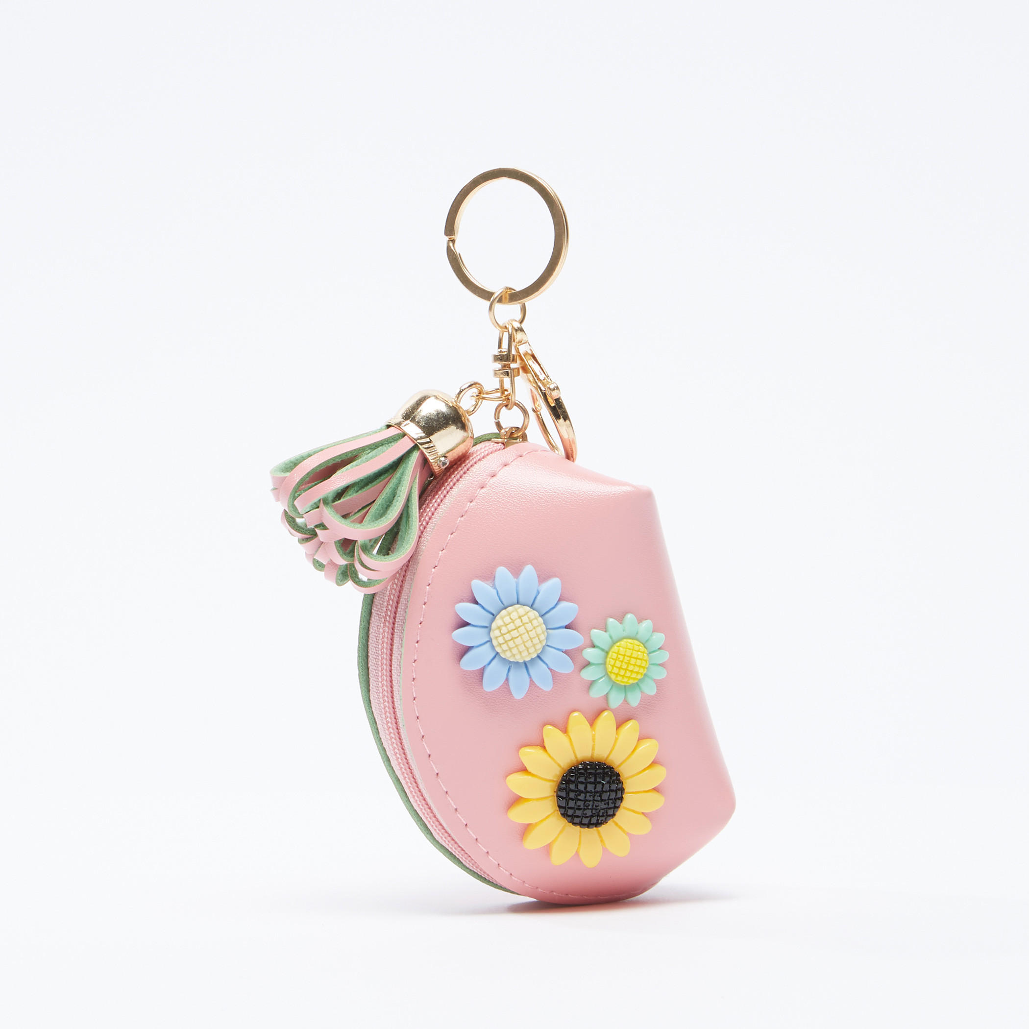 سلسة مفاتيح حقيبة بمشبك إغلاق وتزيينات-women-clothingaccessories-novelties-image-1