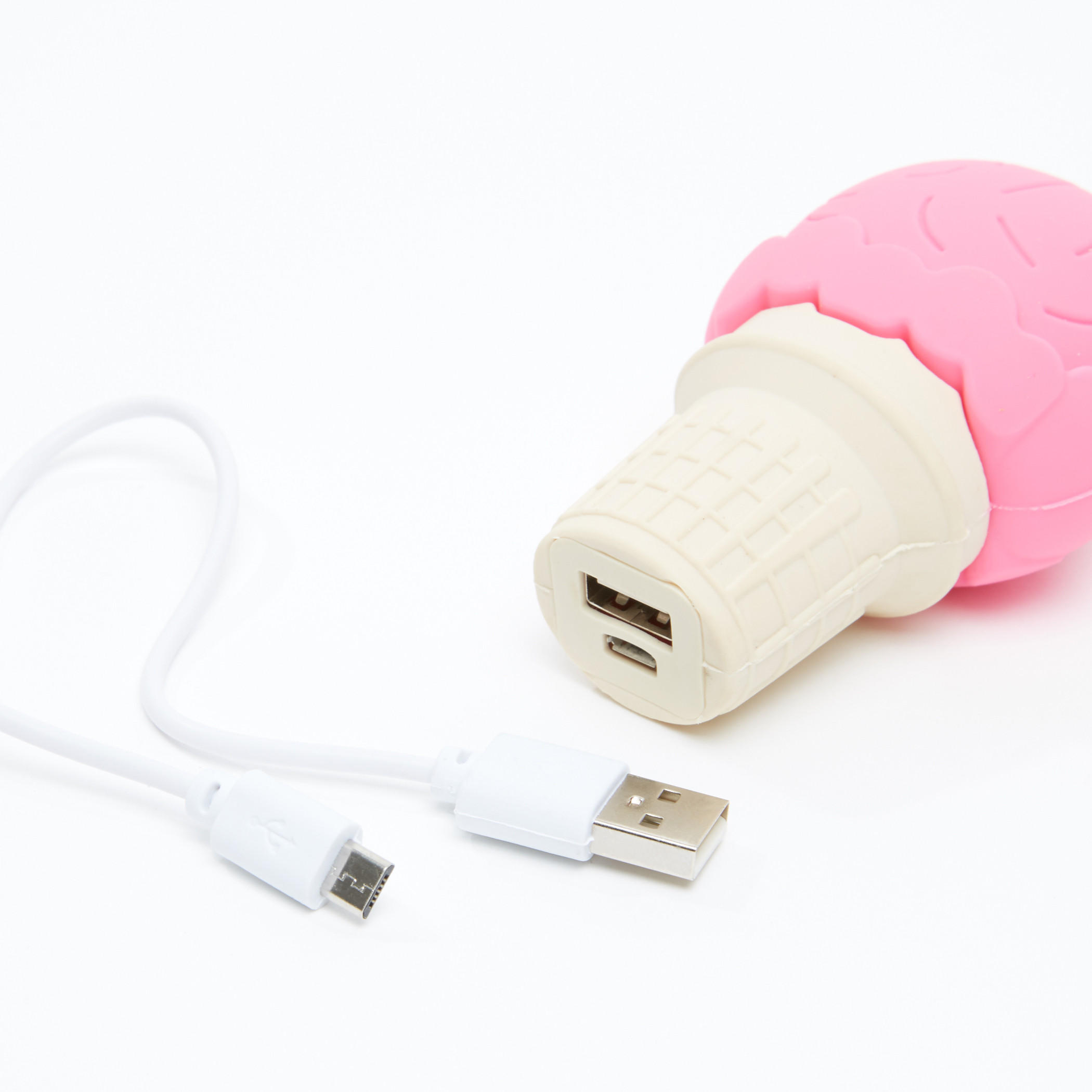 شاحن متنقل باور بانك بوصلة يو إس بي آيس كريم-electronics-accessories-image-2