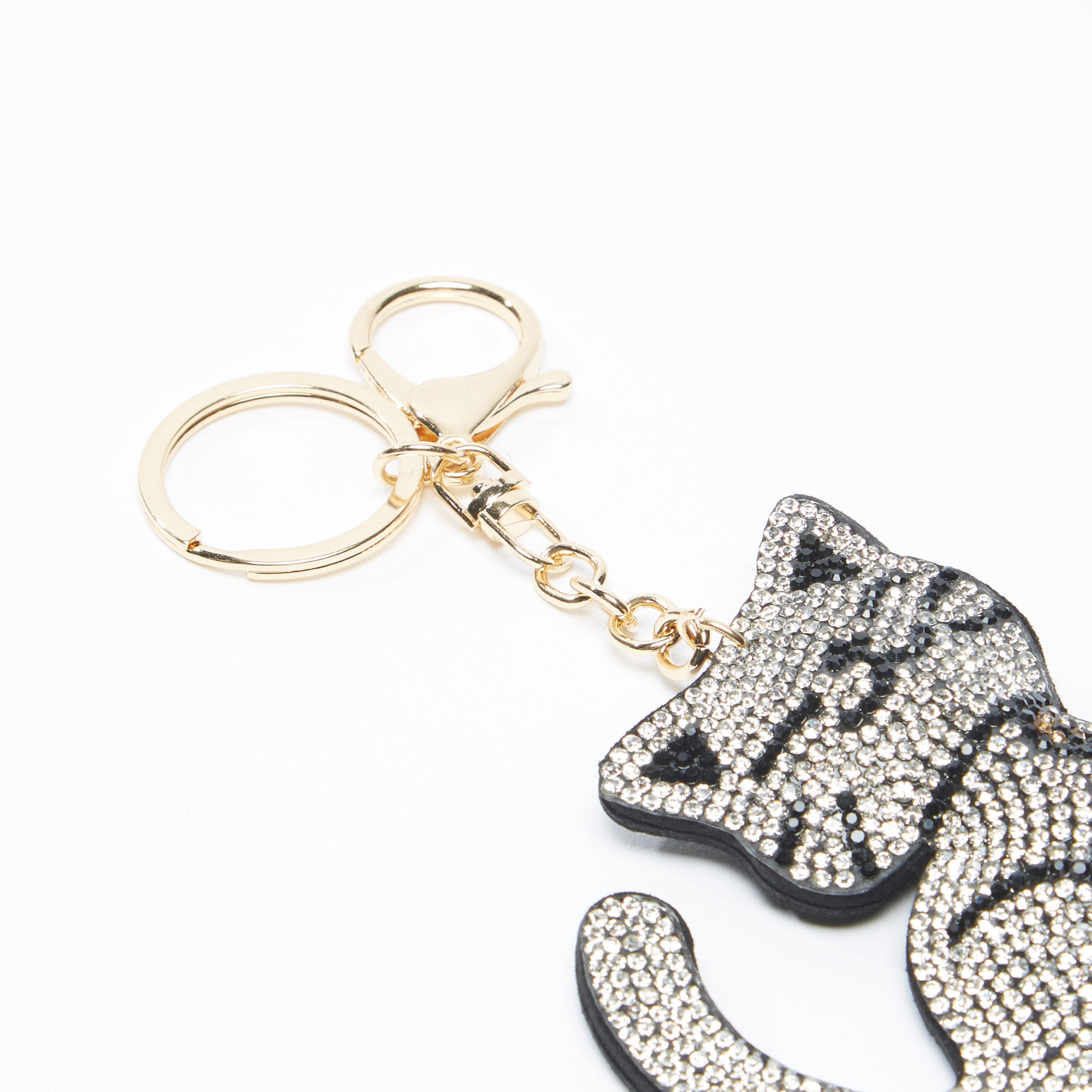 سلسة مفاتيح مزيّنة بمشبك إغلاق-women-clothingaccessories-novelties-image-2