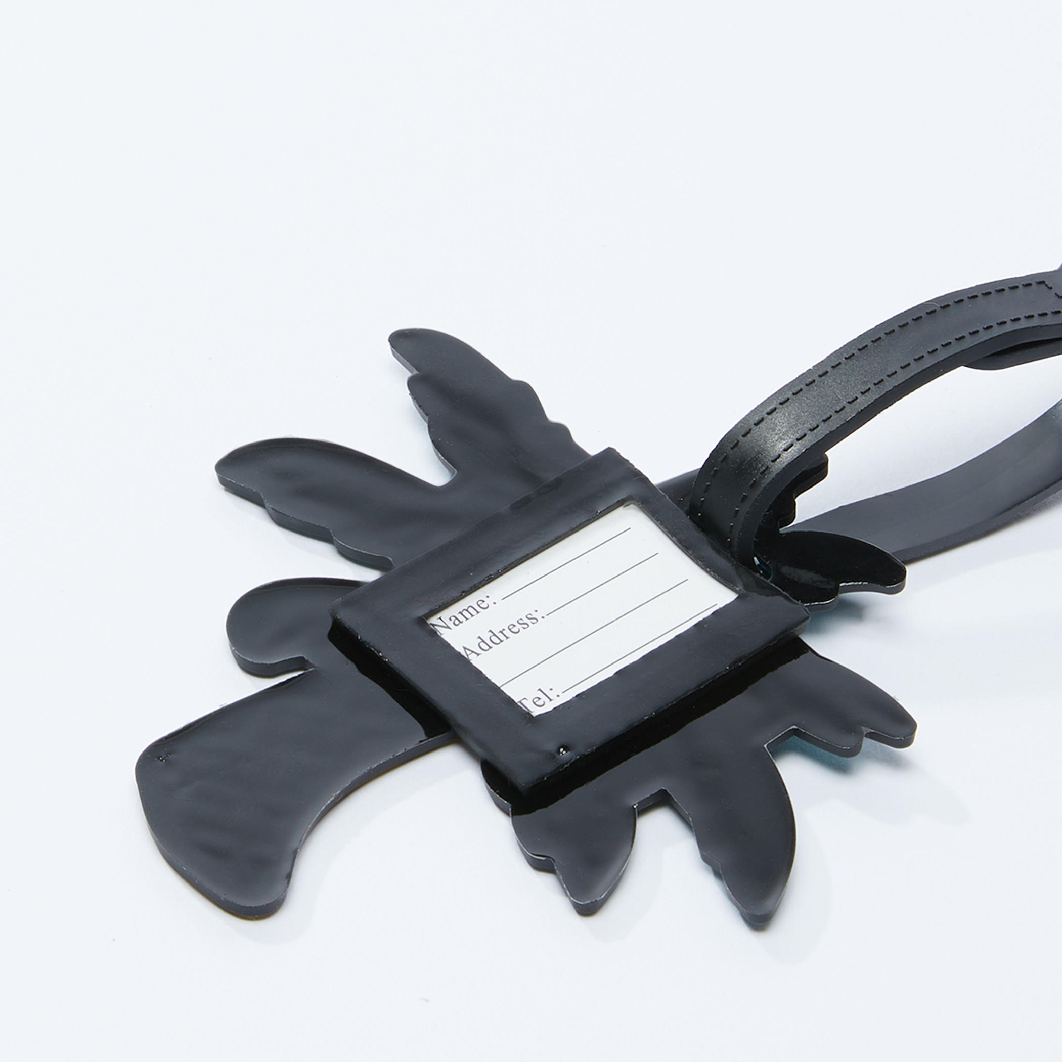 Palm Tree Luggage Tag with Buckle Closure-women-clothingaccessories-novelties-image-3