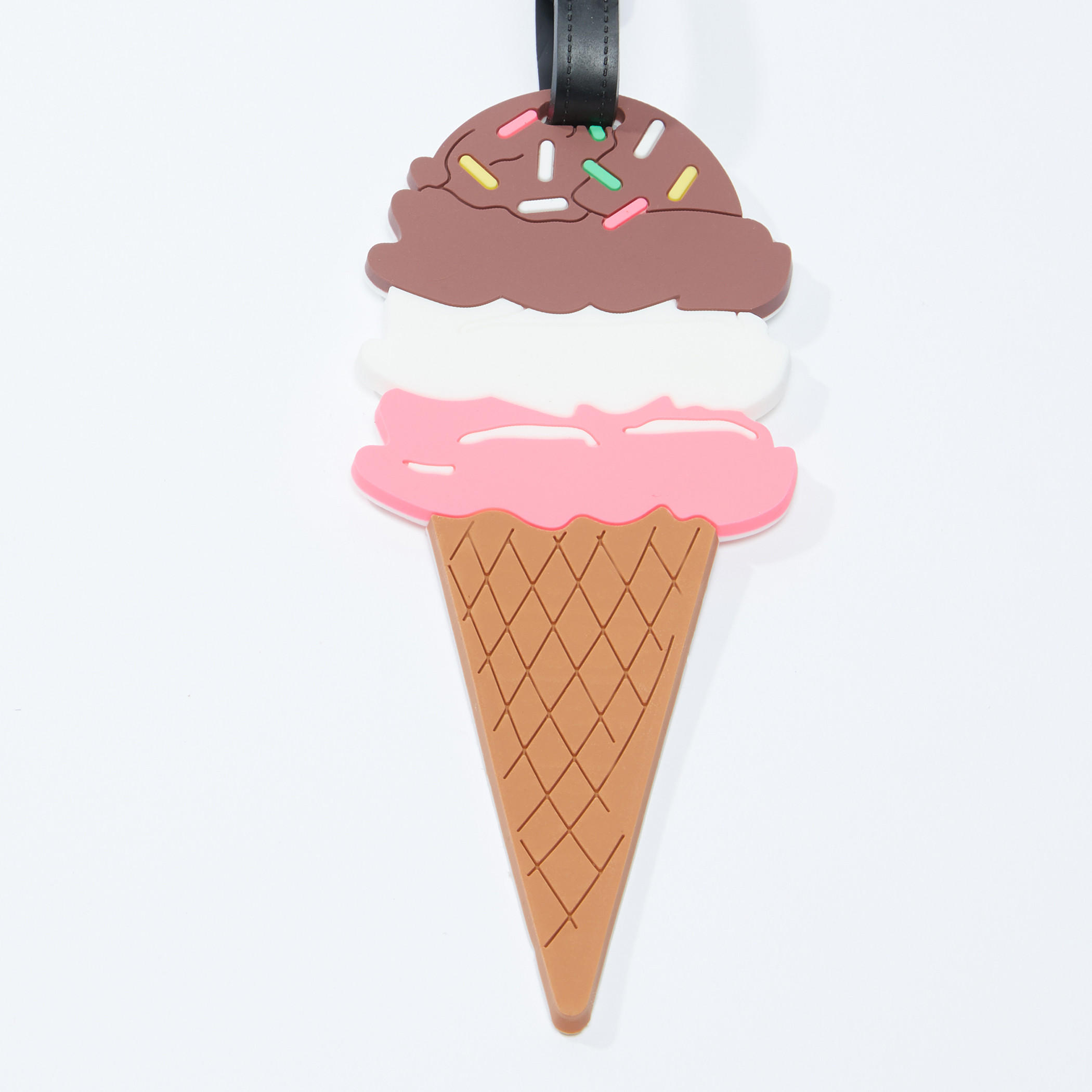 Ice Cream Luggage Tag with Buckle Closure-women-clothingaccessories-novelties-image-1