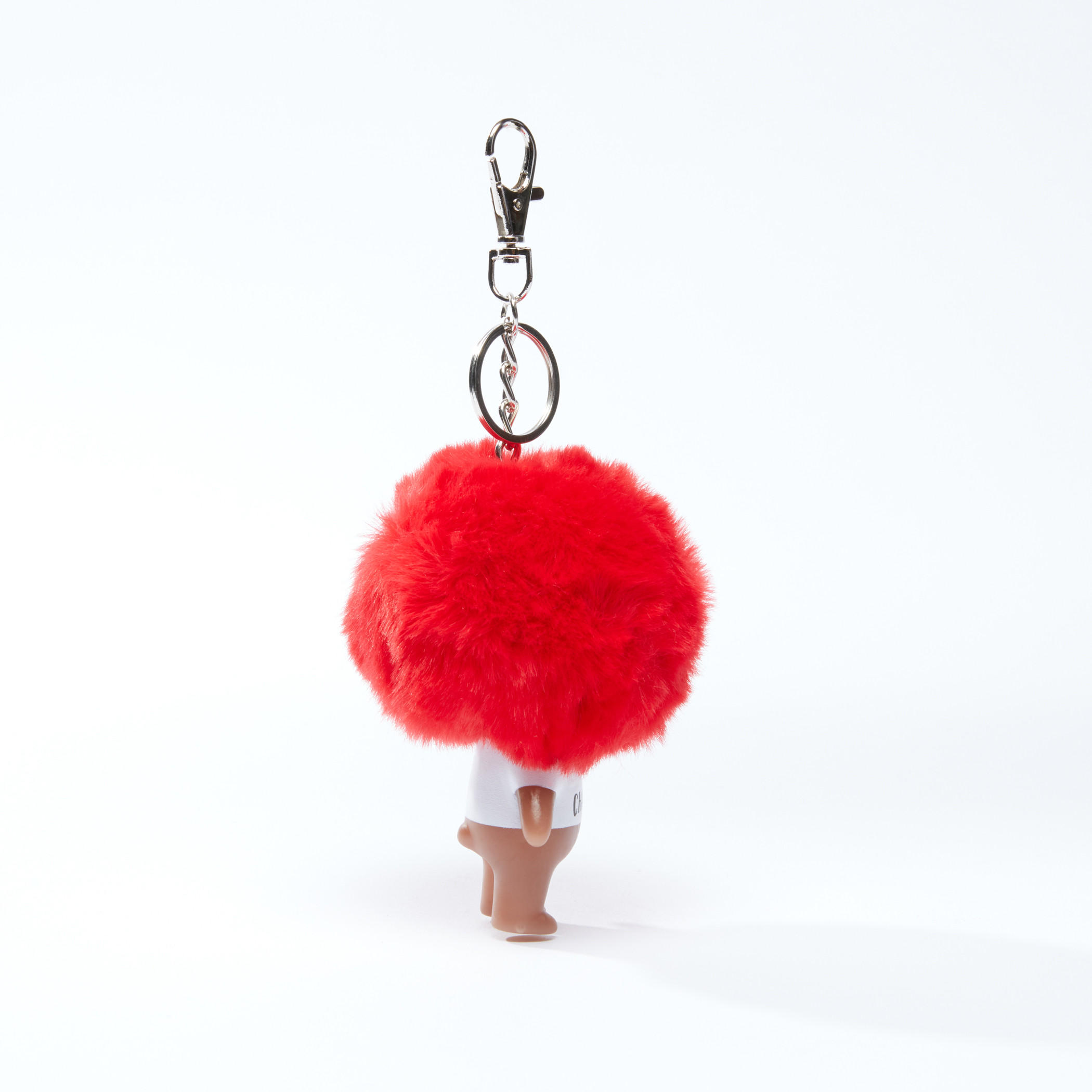 سلسلة مفاتيح بمشبك إغلاق وتفاصيل قطيفة-women-clothingaccessories-novelties-image-2