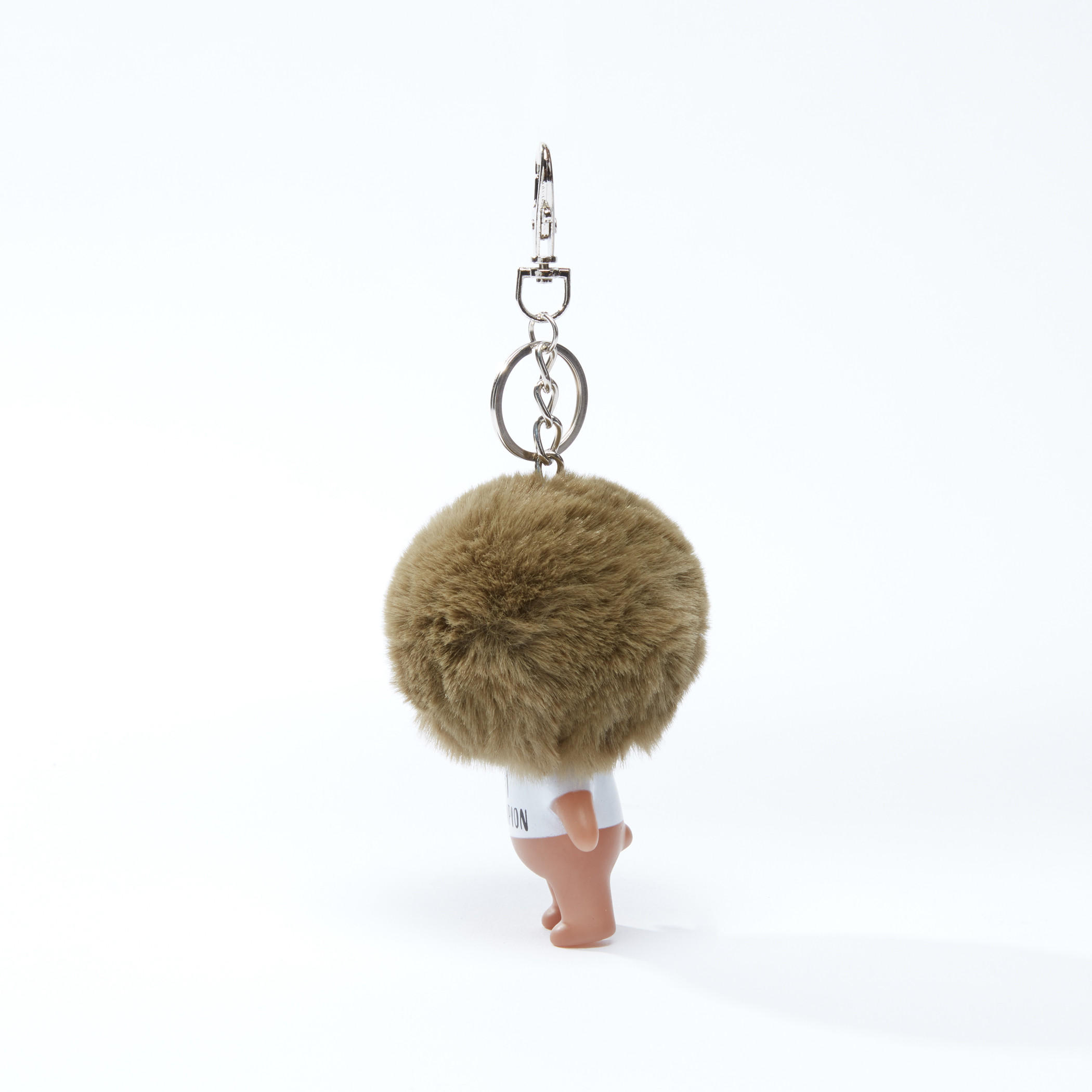سلسلة مفاتيح بمشبك إغلاق وتفاصيل قطيفة -women-clothingaccessories-novelties-image-2