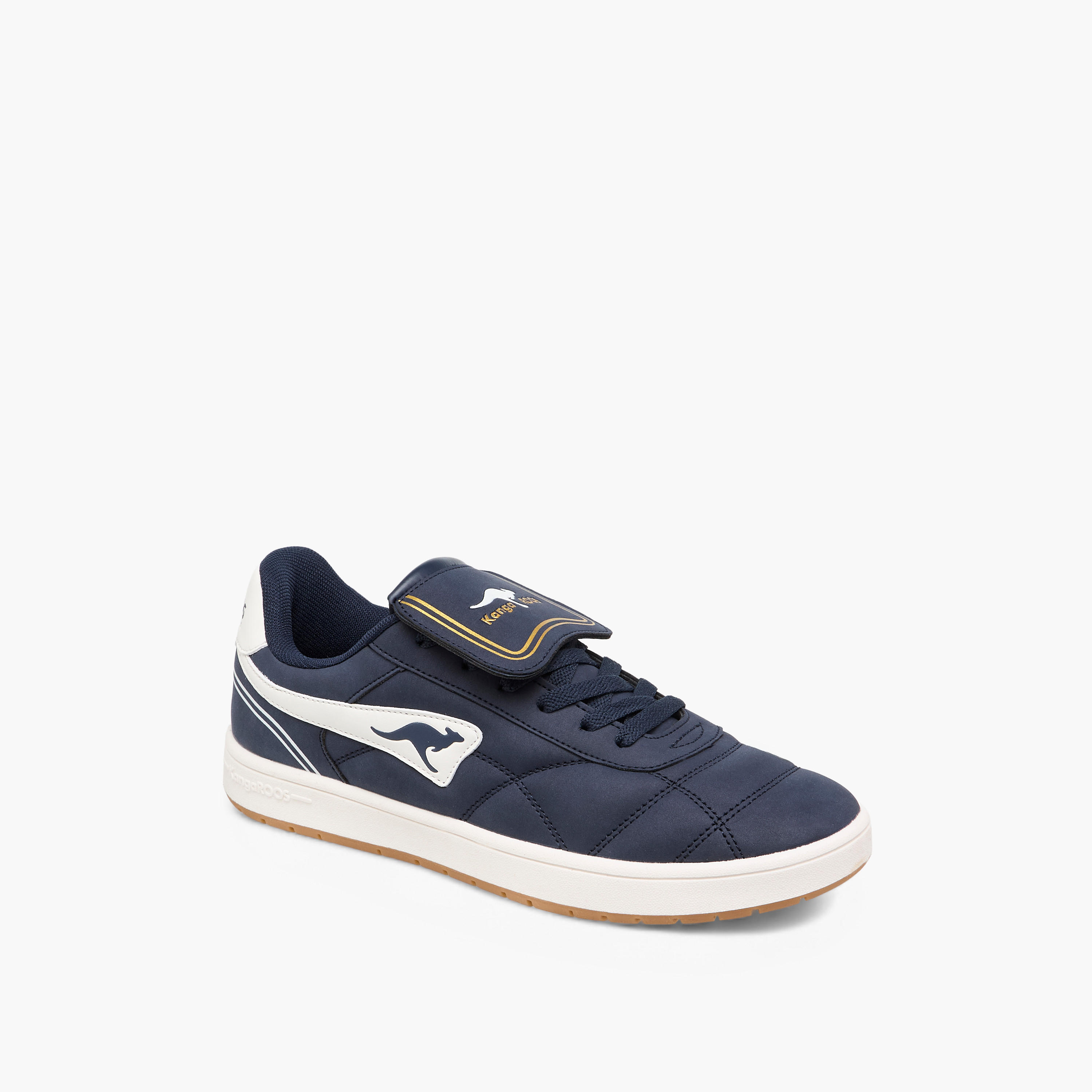 KangaROOS Men's Stitch Detail Lace-Up Sneakers-men-shoes-sneakers-image-2