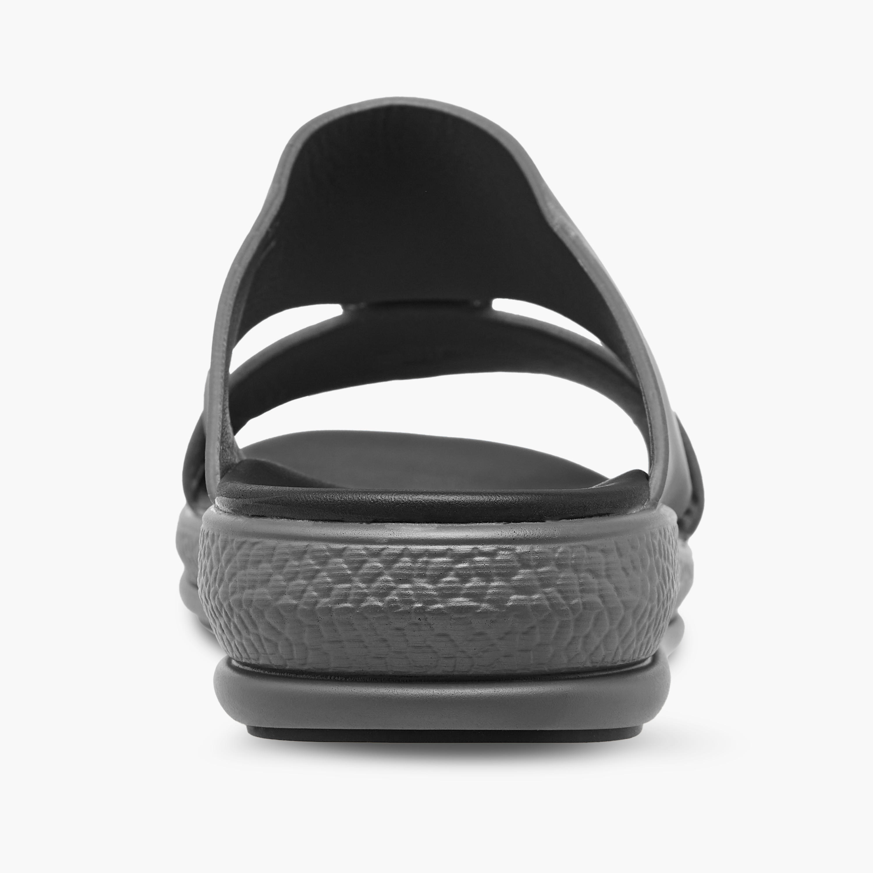 LBL by Shoexpress Buckle Accent Slip-On Sandals-men-shoes-sandals-image-5