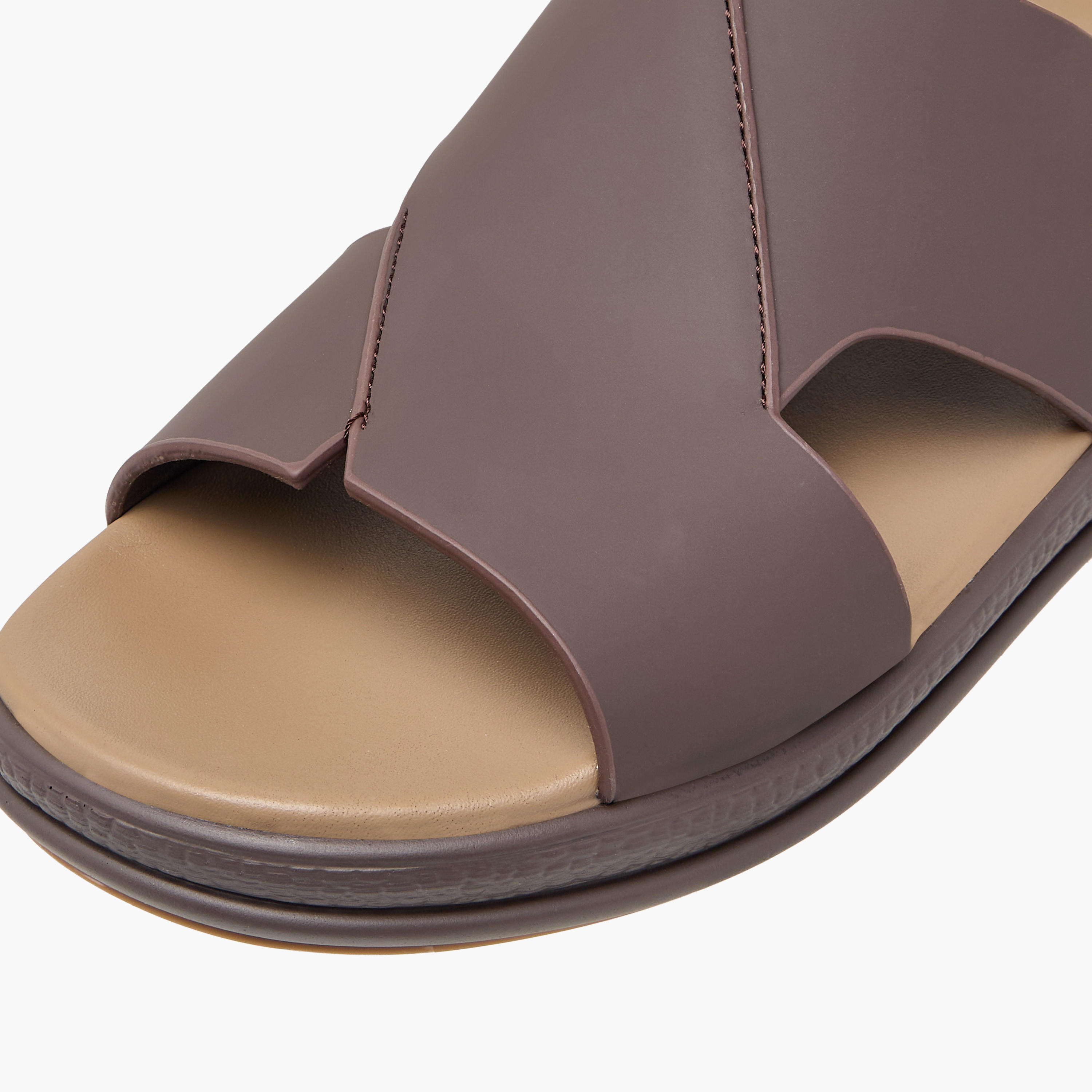 LBL by Shoexpress Cutout Slip-On Sandals-men-shoes-sandals-image-4