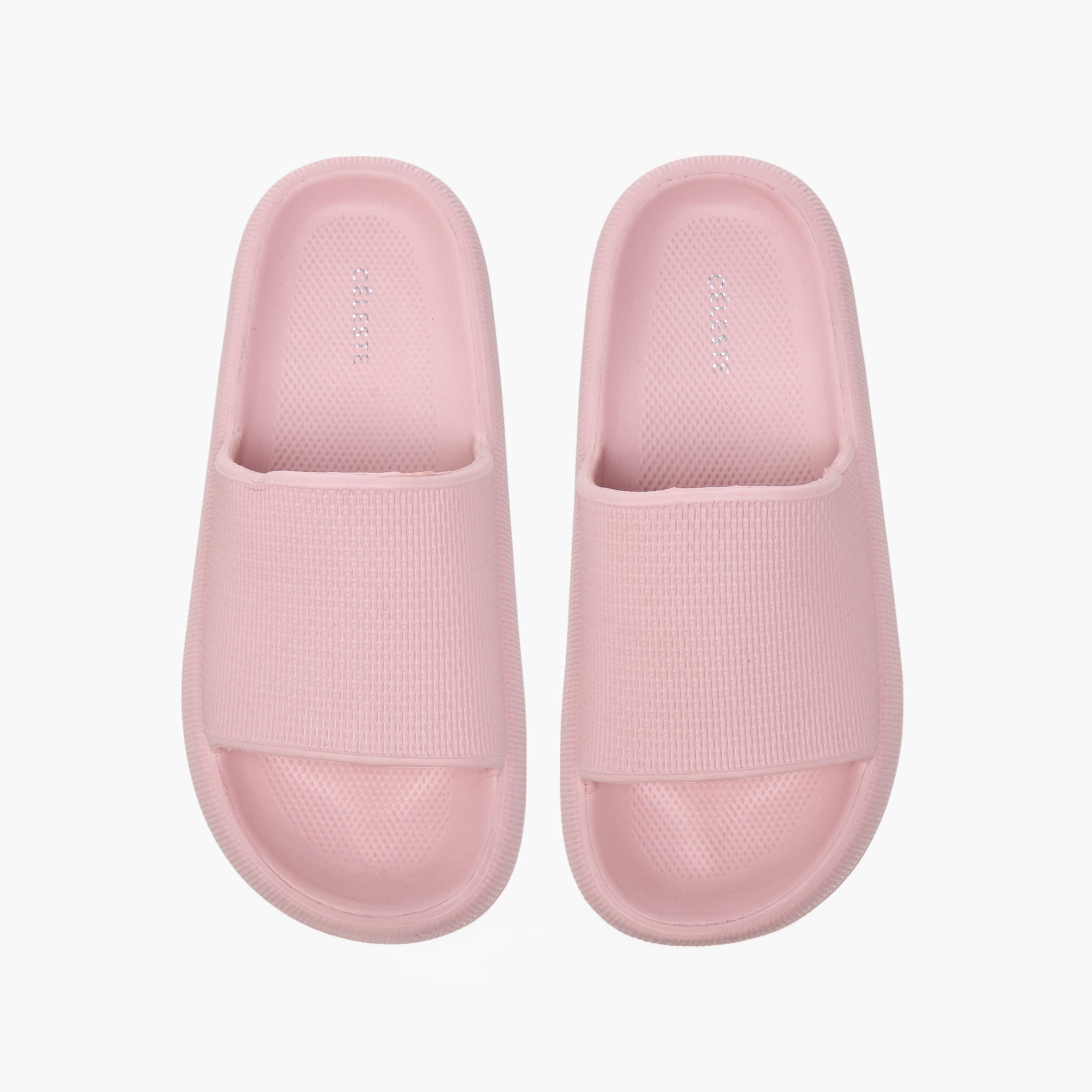 Celeste Women's Textured Slip-On Slides-women-shoes-flipflopsandslides-image-1