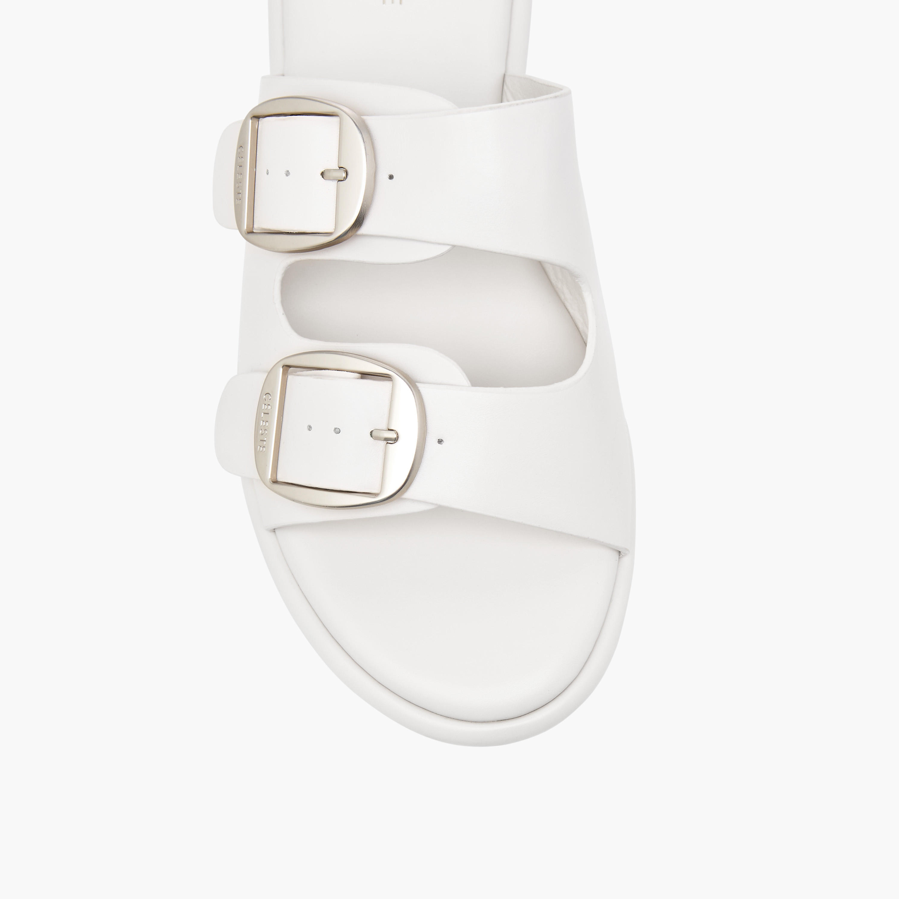 Celeste Women's Buckle Accent Slip-On Sandals-women-shoes-flats-sandals-image-3