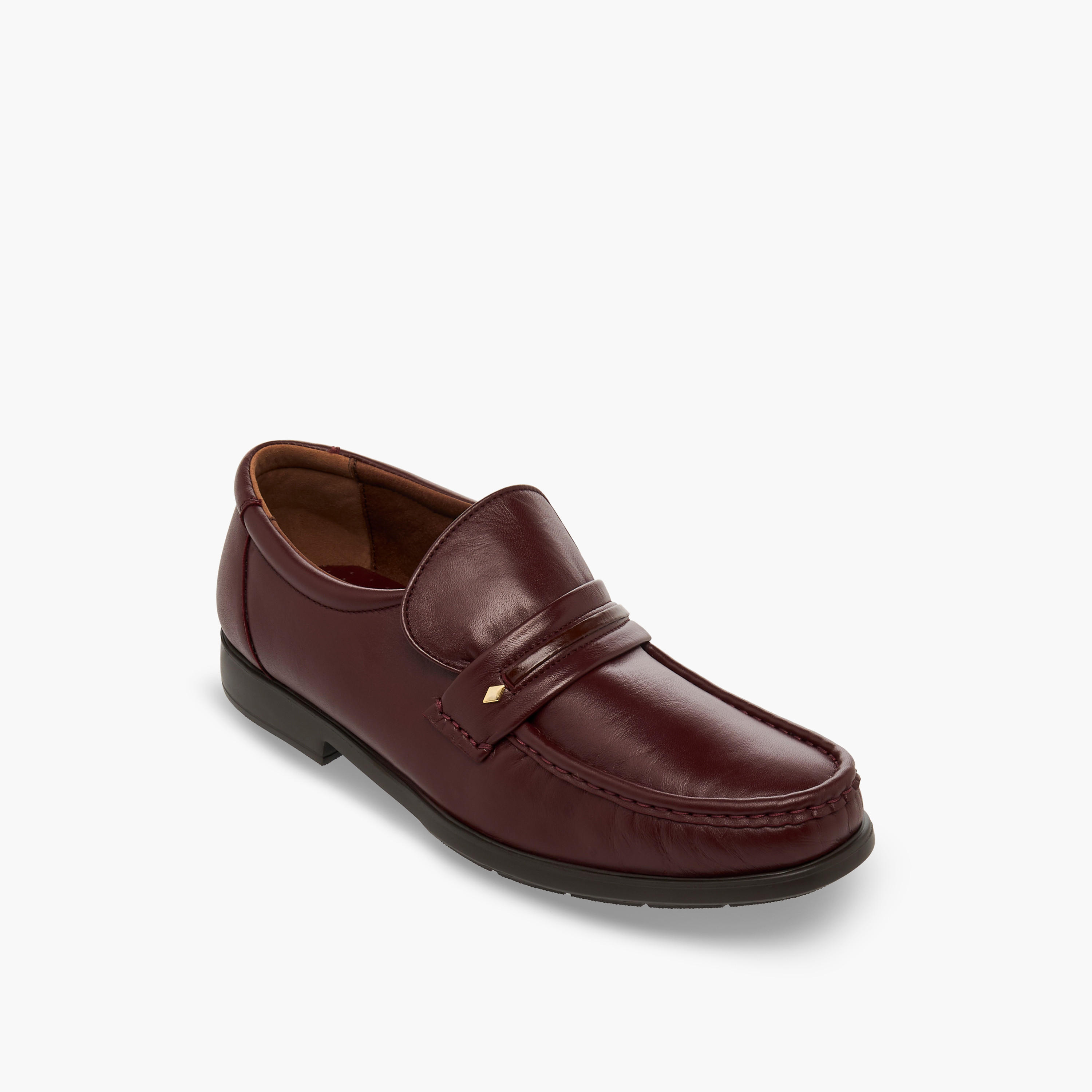 Pinosos Men Genuine Leather Slip-On Loafers-men-shoes-loafersandmoccasins-image-2