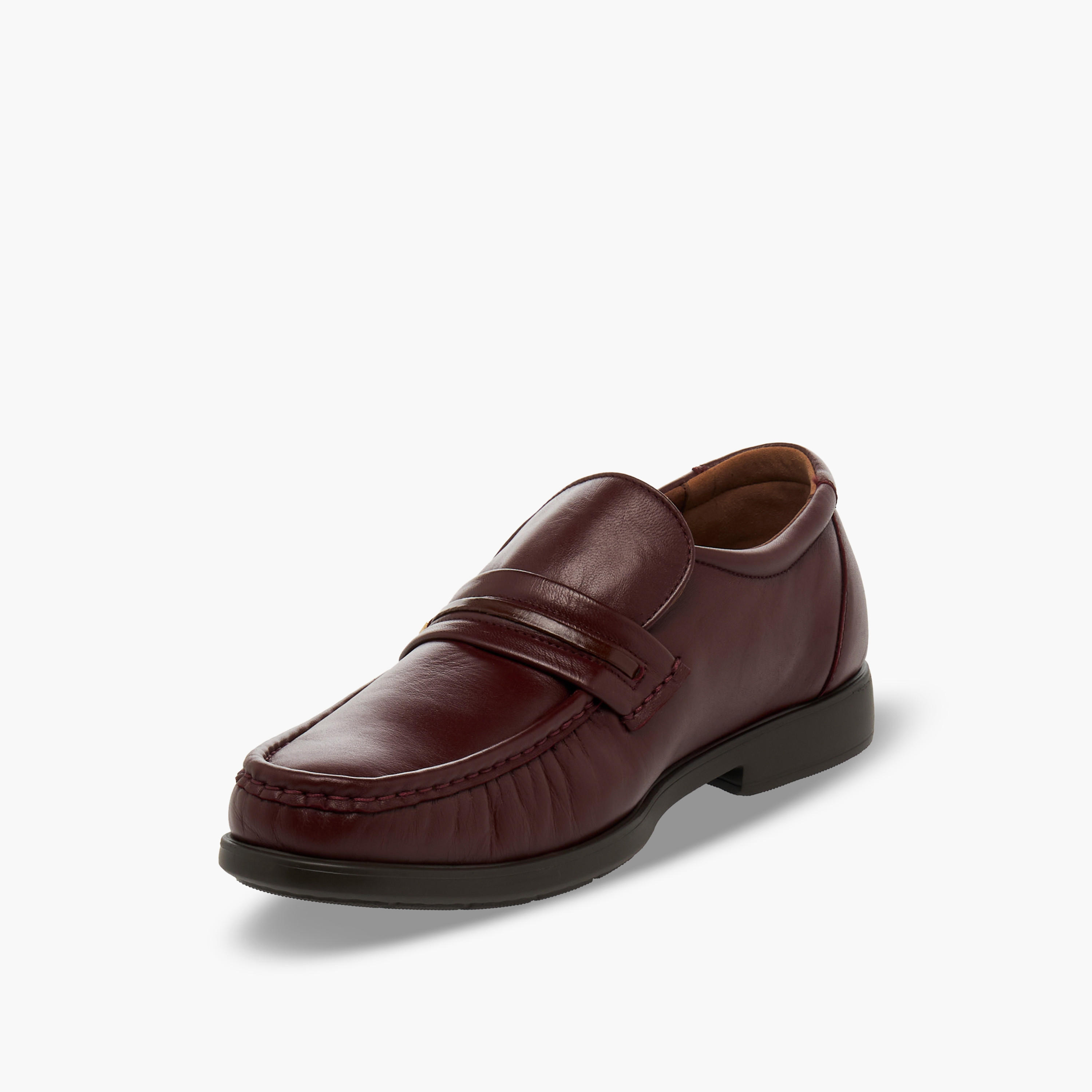 Pinosos Men Genuine Leather Slip-On Loafers-men-shoes-loafersandmoccasins-image-4