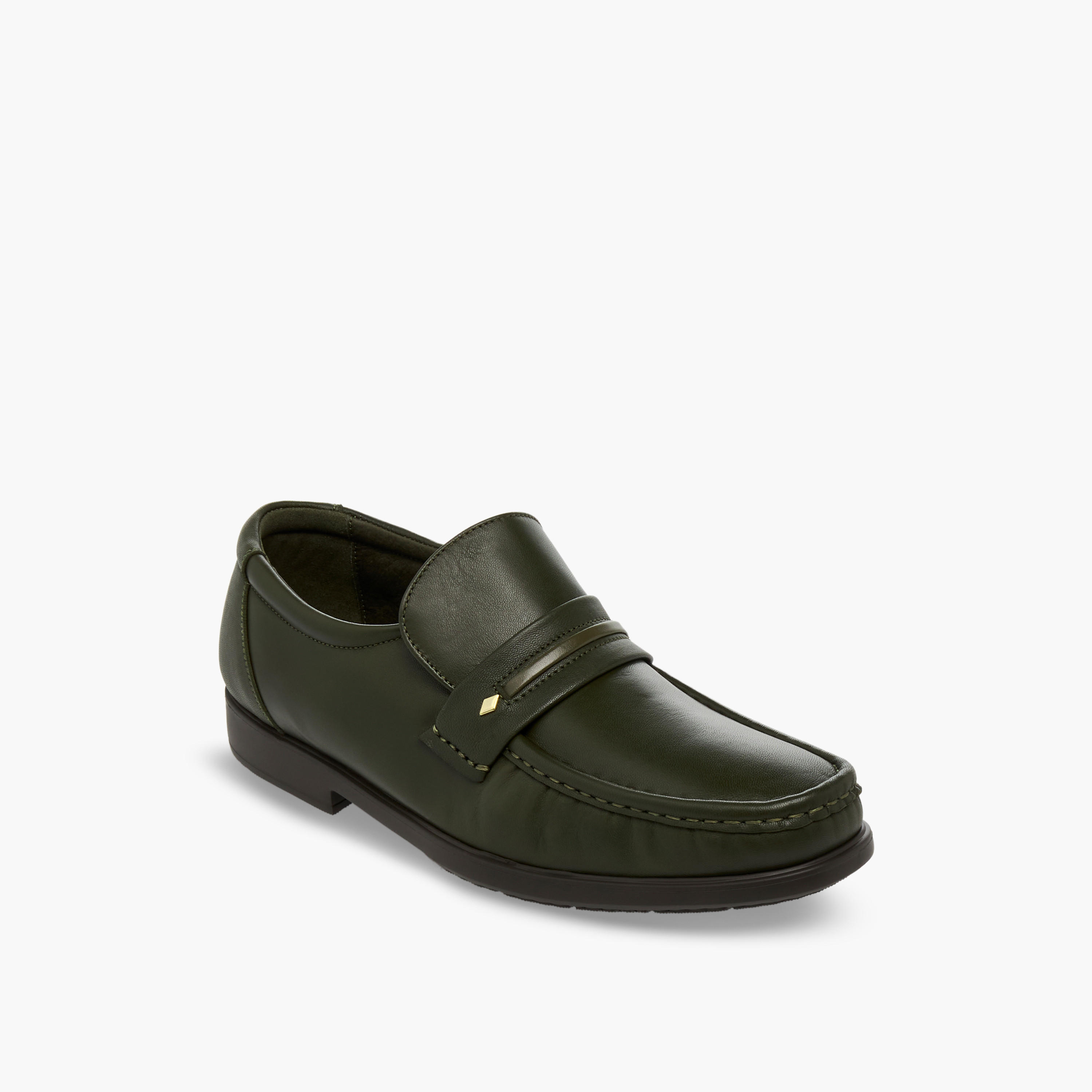 Pinosos Men Genuine Leather Slip-On Loafers-men-shoes-loafersandmoccasins-image-2