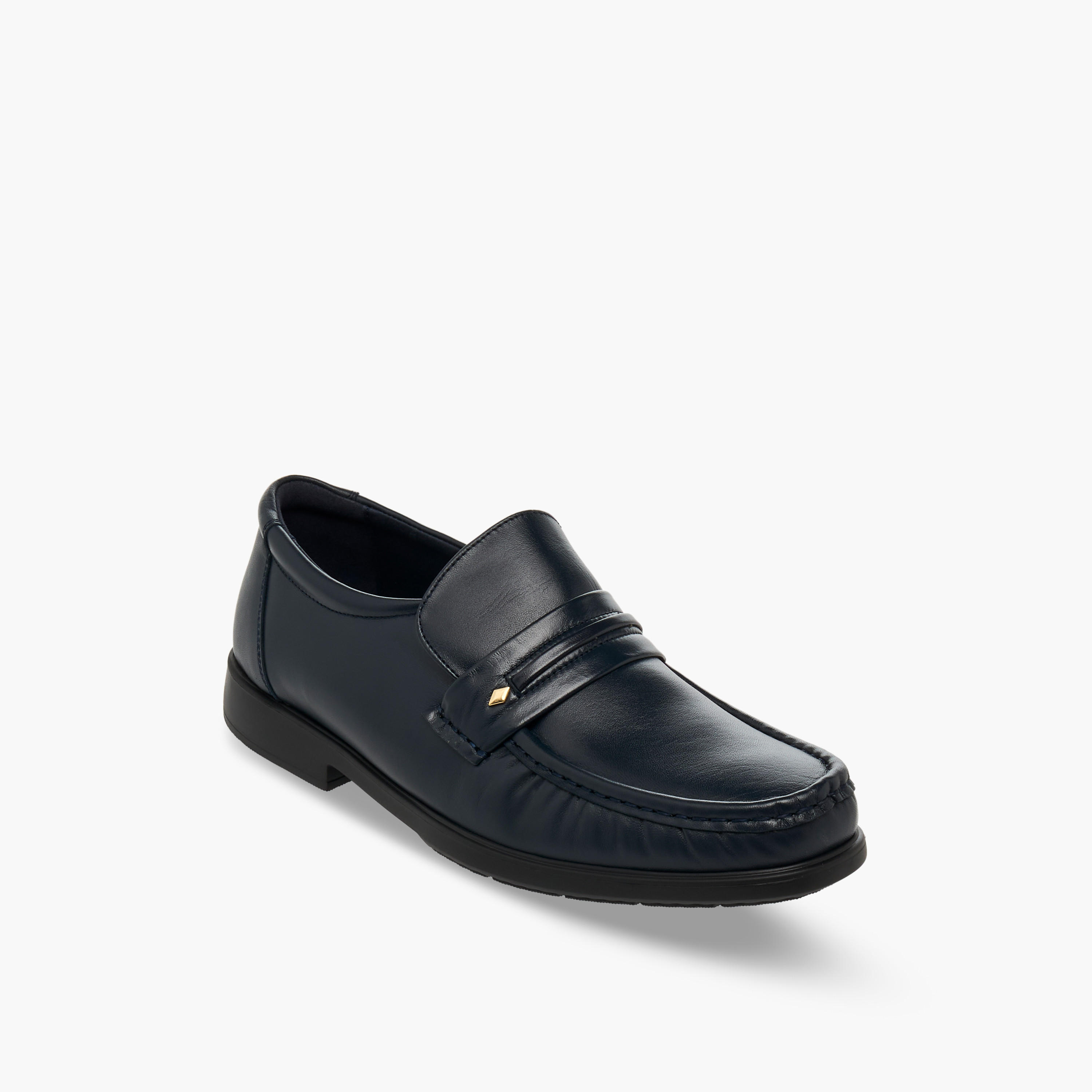 Pinosos Men Genuine Leather Slip-On Loafers-men-shoes-loafersandmoccasins-image-2