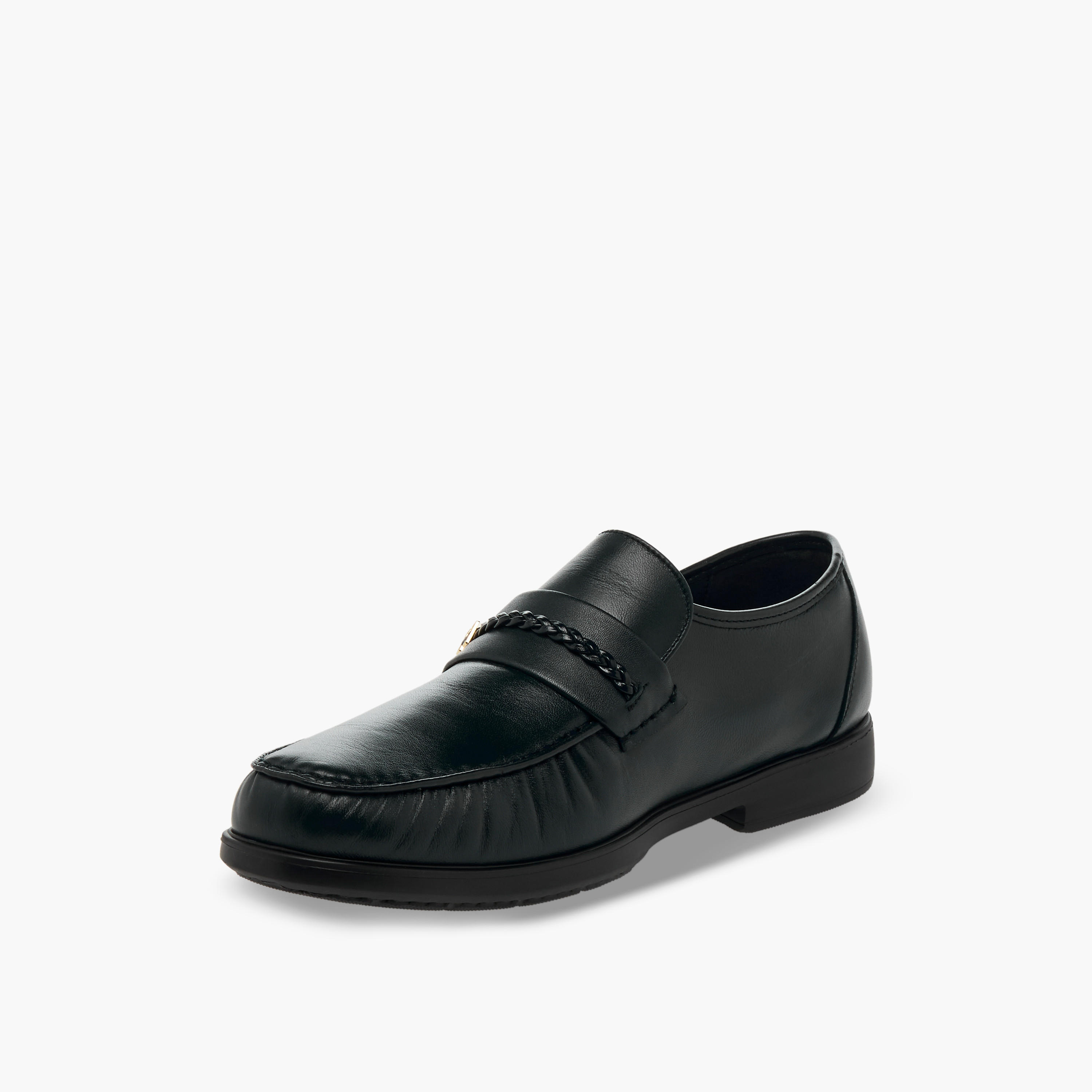 Pinosos Men Genuine Leather Slip-On Loafers-men-shoes-loafersandmoccasins-image-4