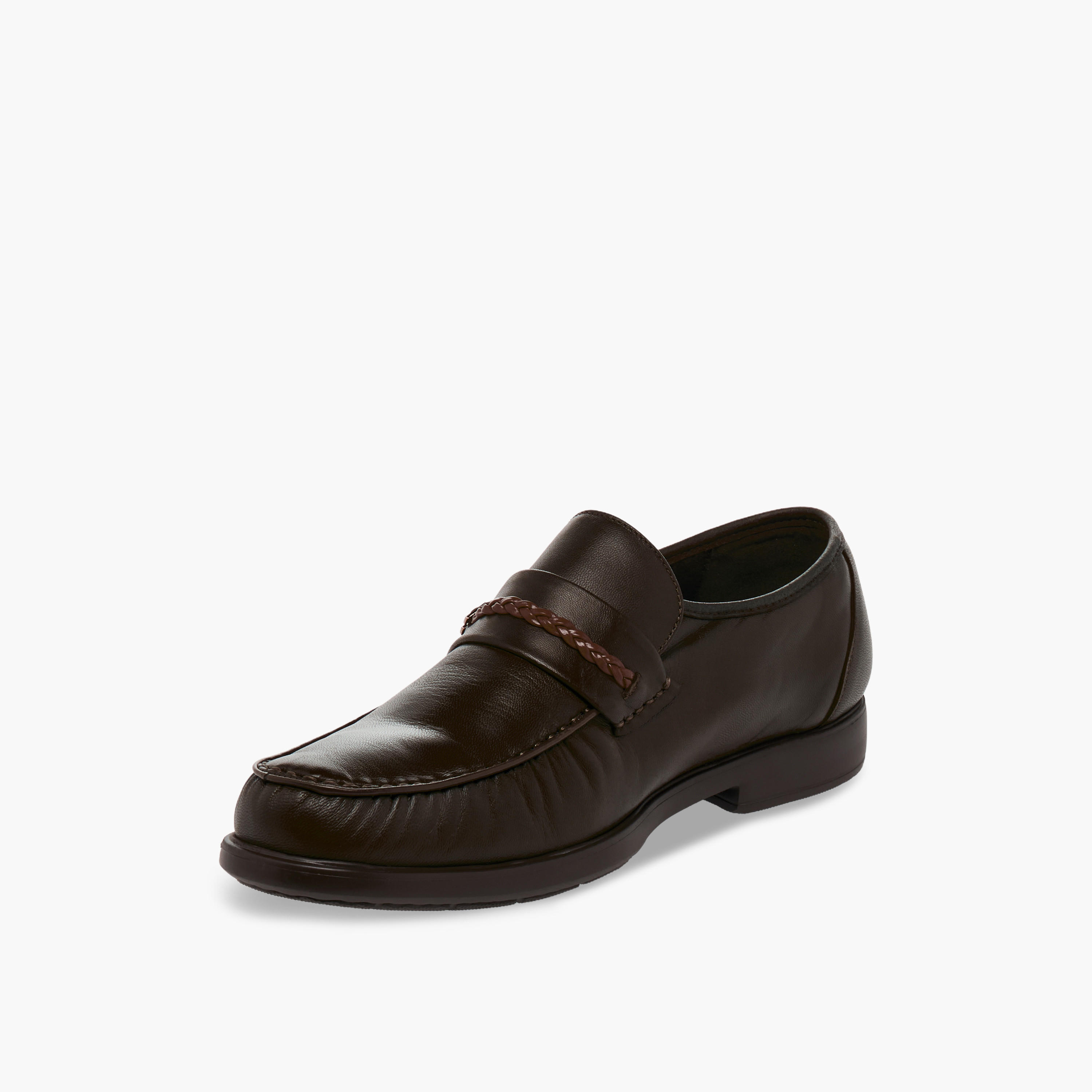 Pinosos Men Genuine Leather Slip-On Loafers-men-shoes-loafersandmoccasins-image-4