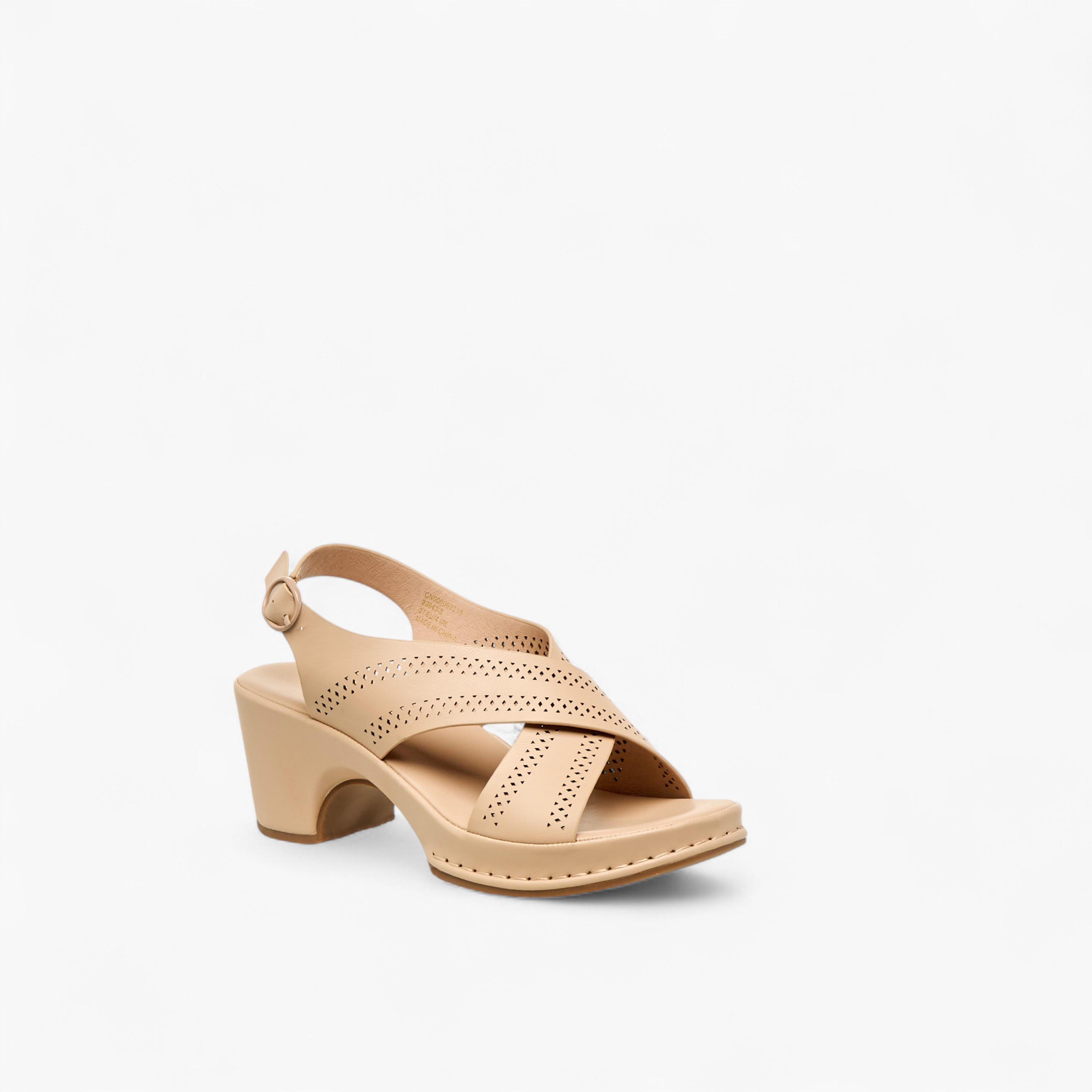 Flora Bella Women Perforated Cross Strap Block Heel Sandals-women-shoes-sandals-heeled-image-2