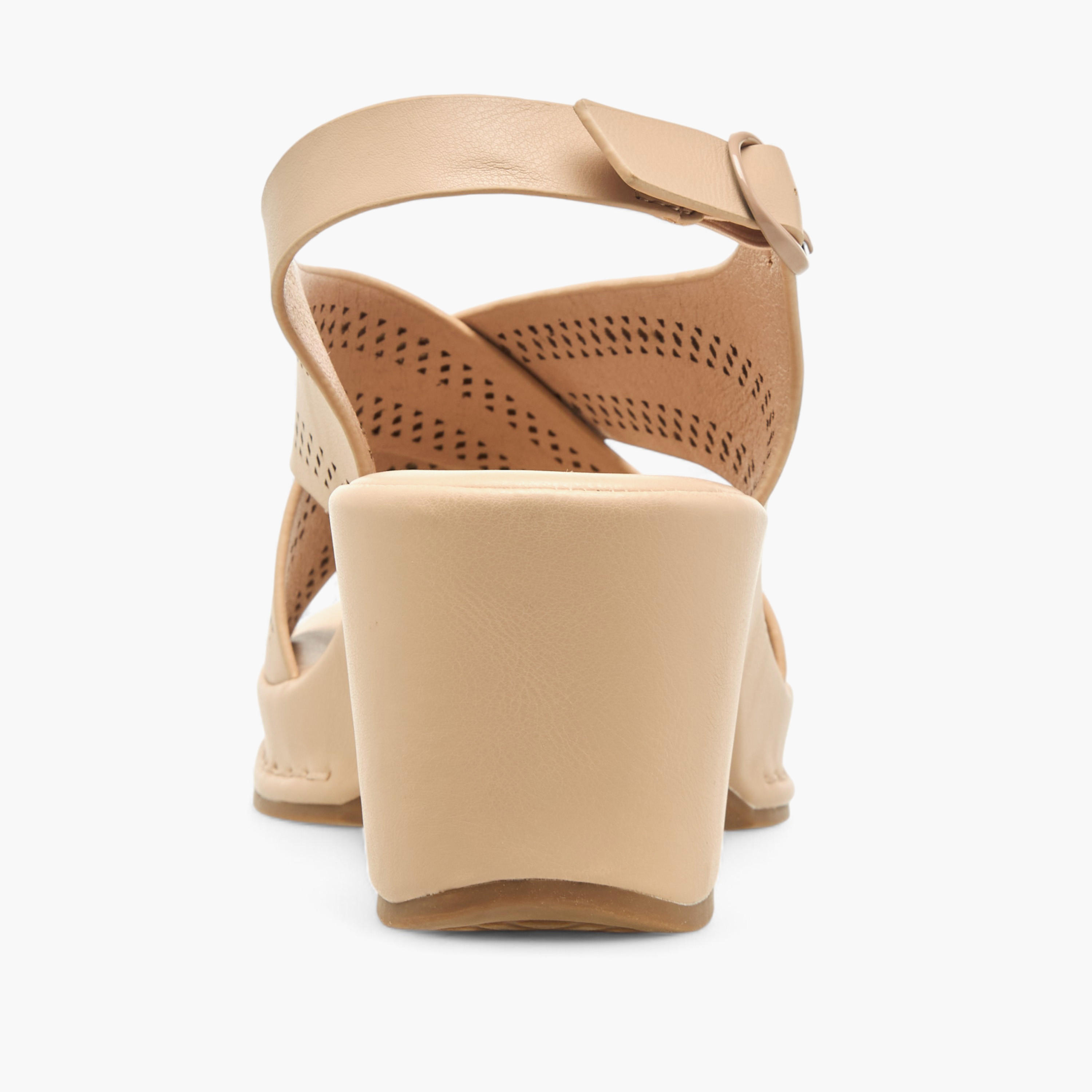 Flora Bella Women Perforated Cross Strap Block Heel Sandals-women-shoes-sandals-heeled-image-5