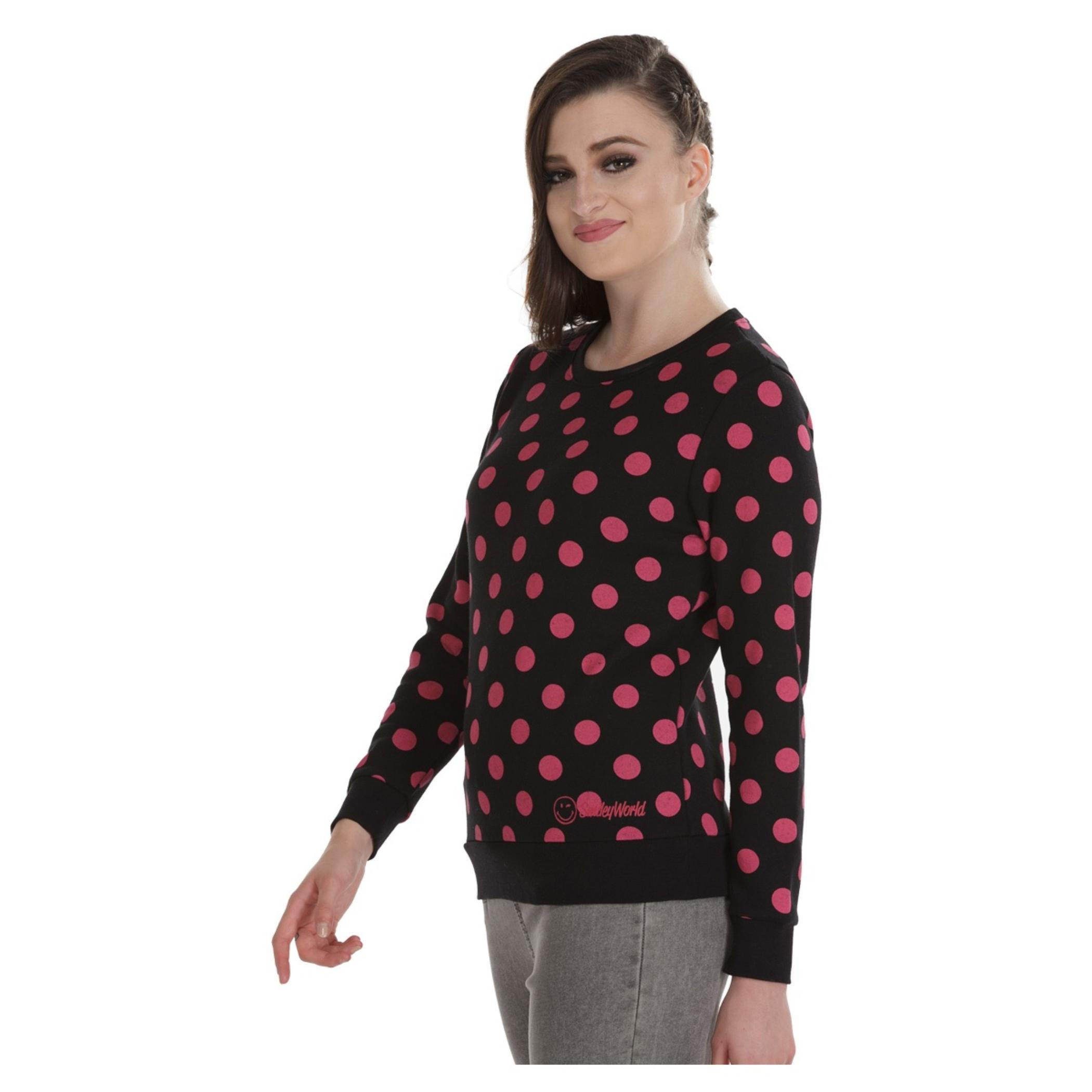 Smiley World Printed T-shirt-women-winterwear-hoodiesandsweatshirts-sweatshirts-image-3