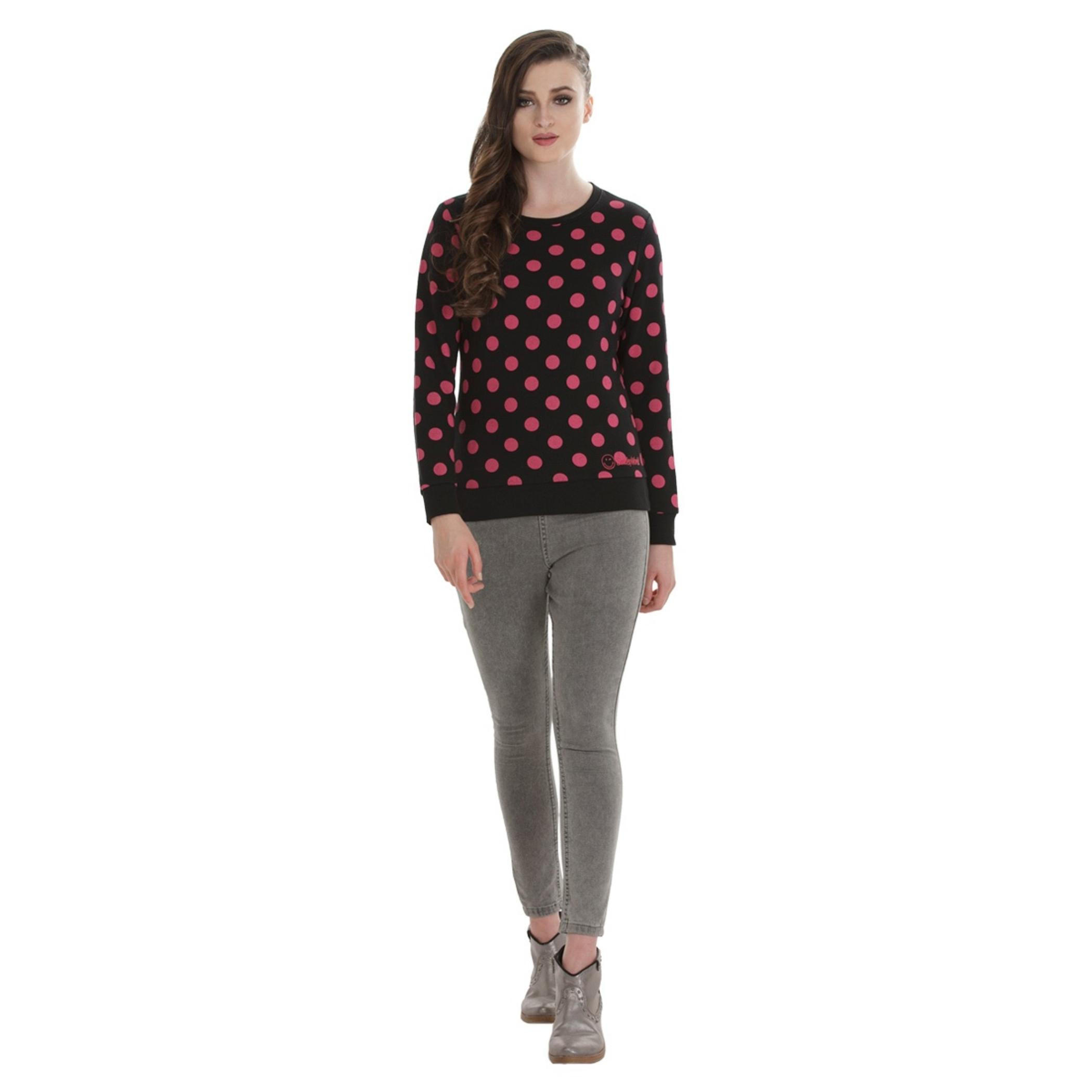 Smiley World Printed T-shirt-women-winterwear-hoodiesandsweatshirts-sweatshirts-image-5