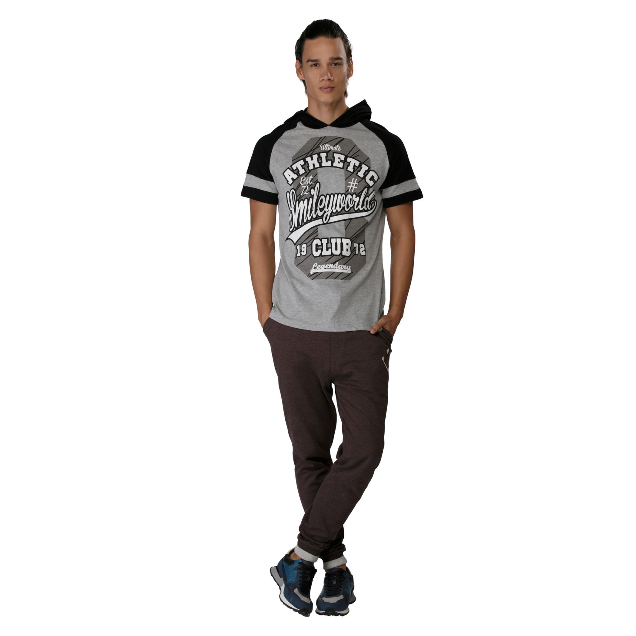 Smiley World Graphic Print T-shirt-men-clothing-tshirtsandpolos-tshirts-image-5