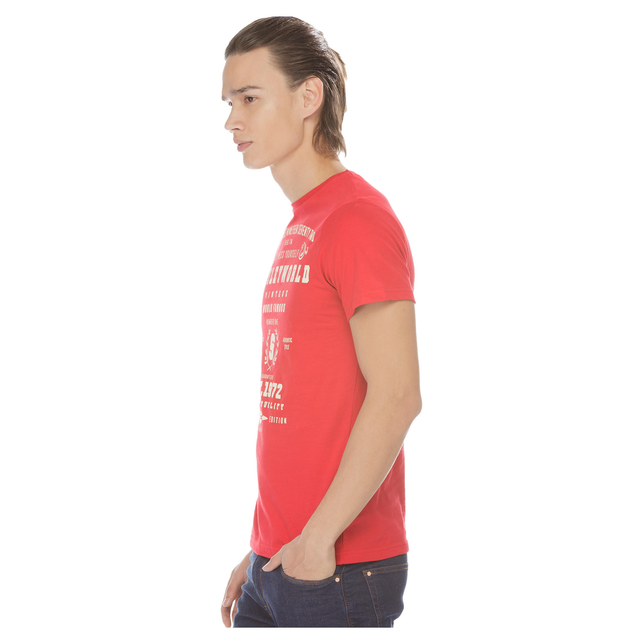 Smiley World Crew Neck T-shirt-men-clothing-tshirtsandpolos-tshirts-image-3