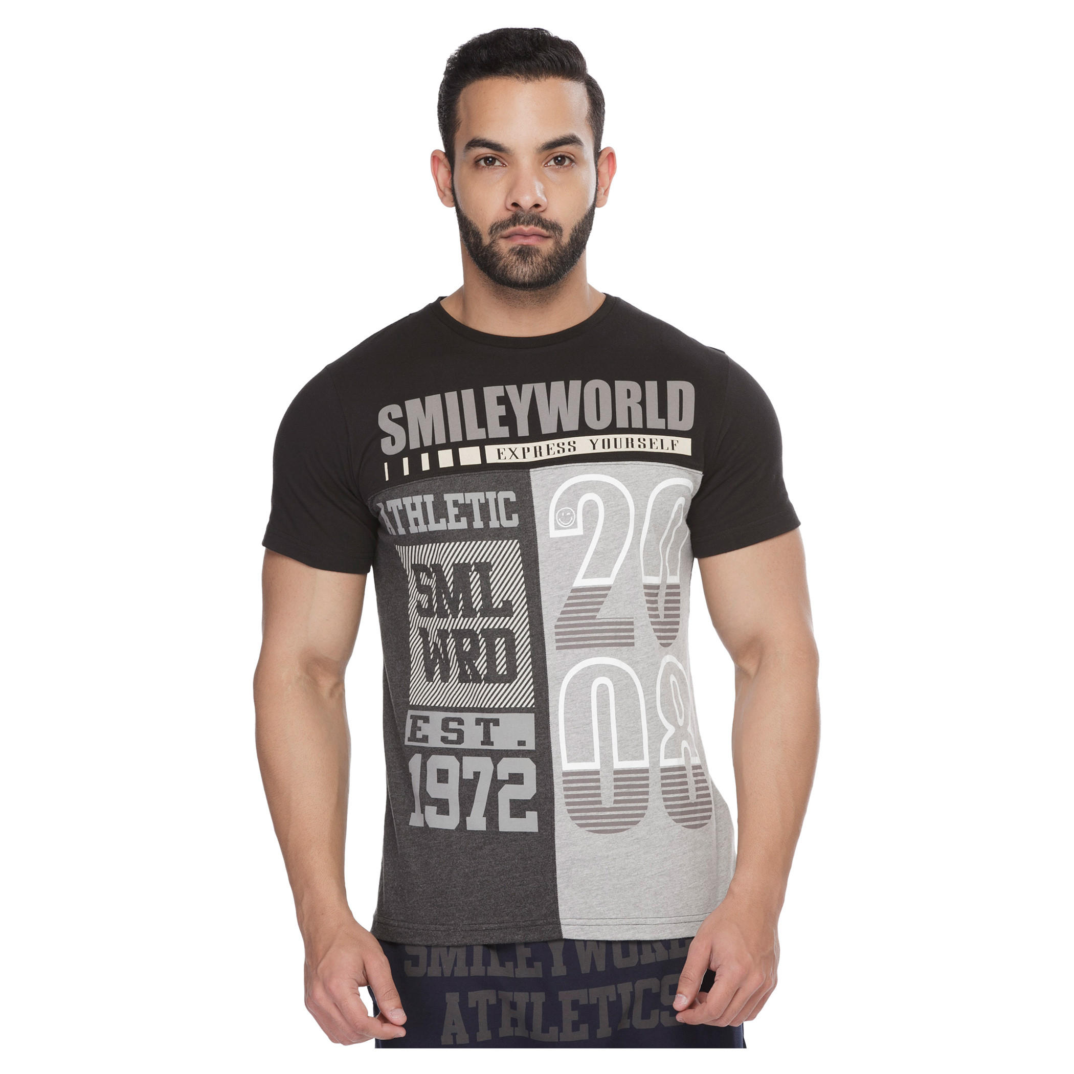 Smiley World Printed T-shirt-men-clothing-tshirtsandpolos-tshirts-image-1