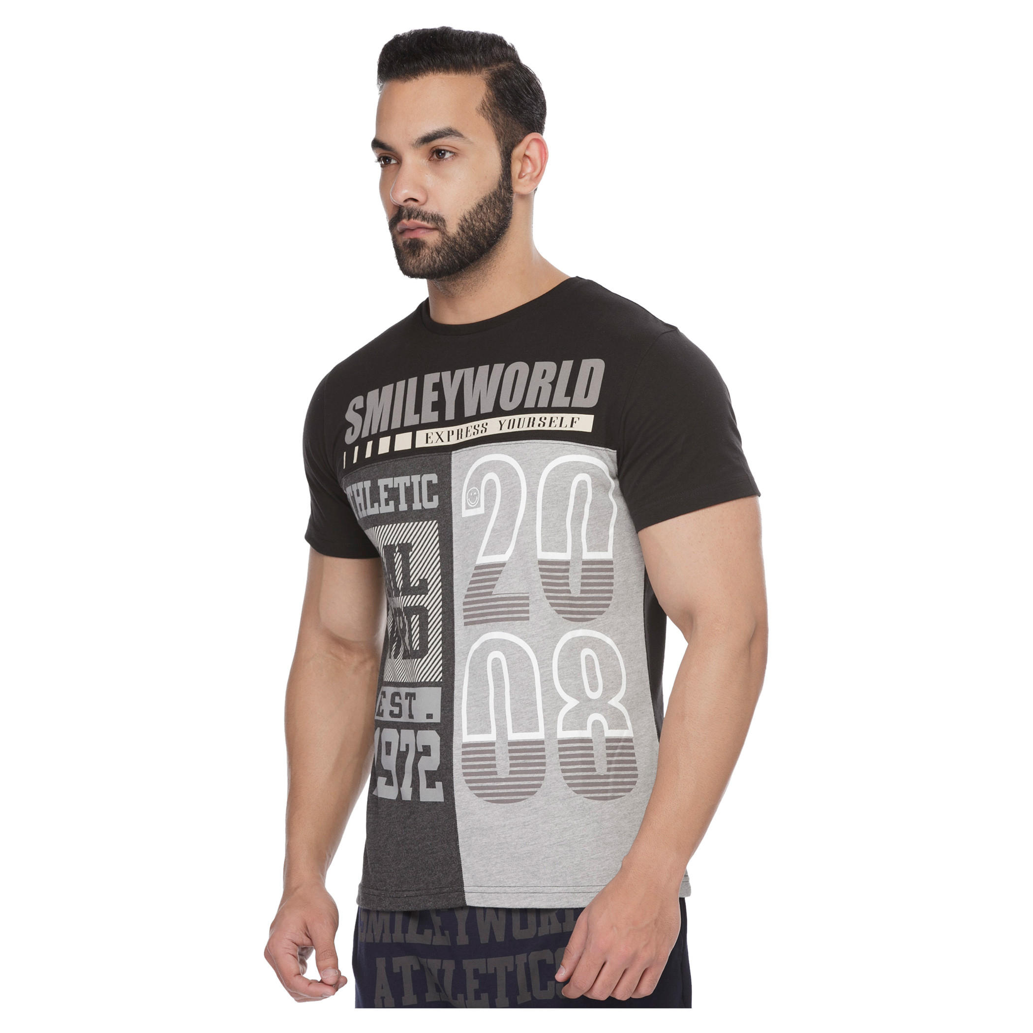 Smiley World Printed T-shirt-men-clothing-tshirtsandpolos-tshirts-image-3