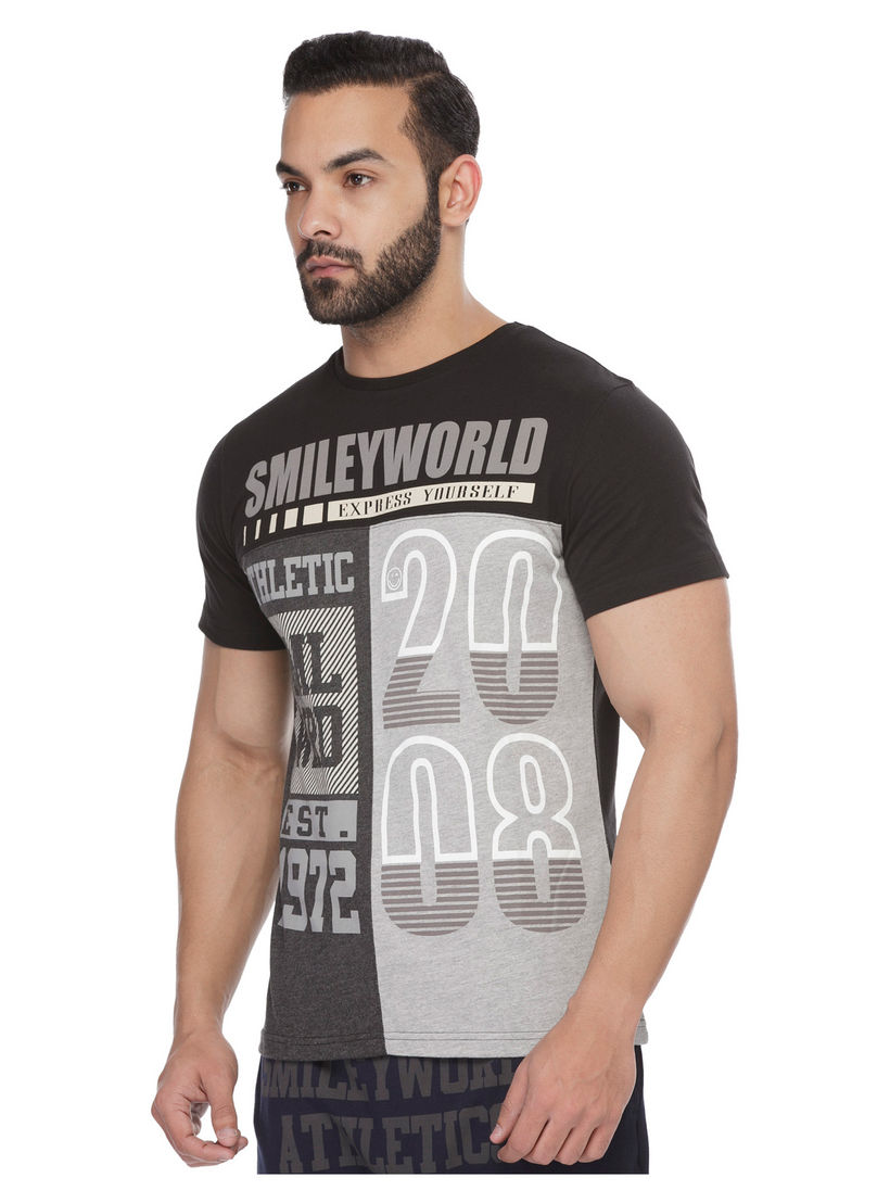 Smiley World Printed T-shirt-men-clothing-tshirtsandpolos-tshirts-image-3
