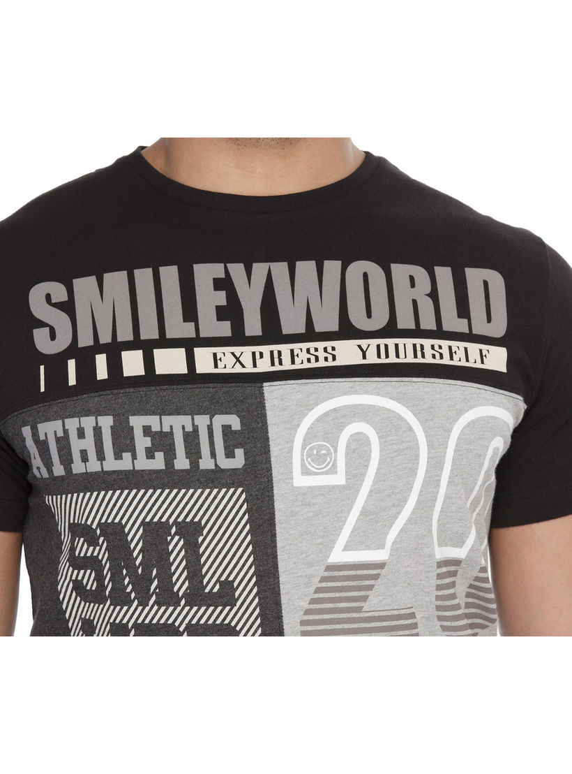 Smiley World Printed T-shirt-men-clothing-tshirtsandpolos-tshirts-image-2