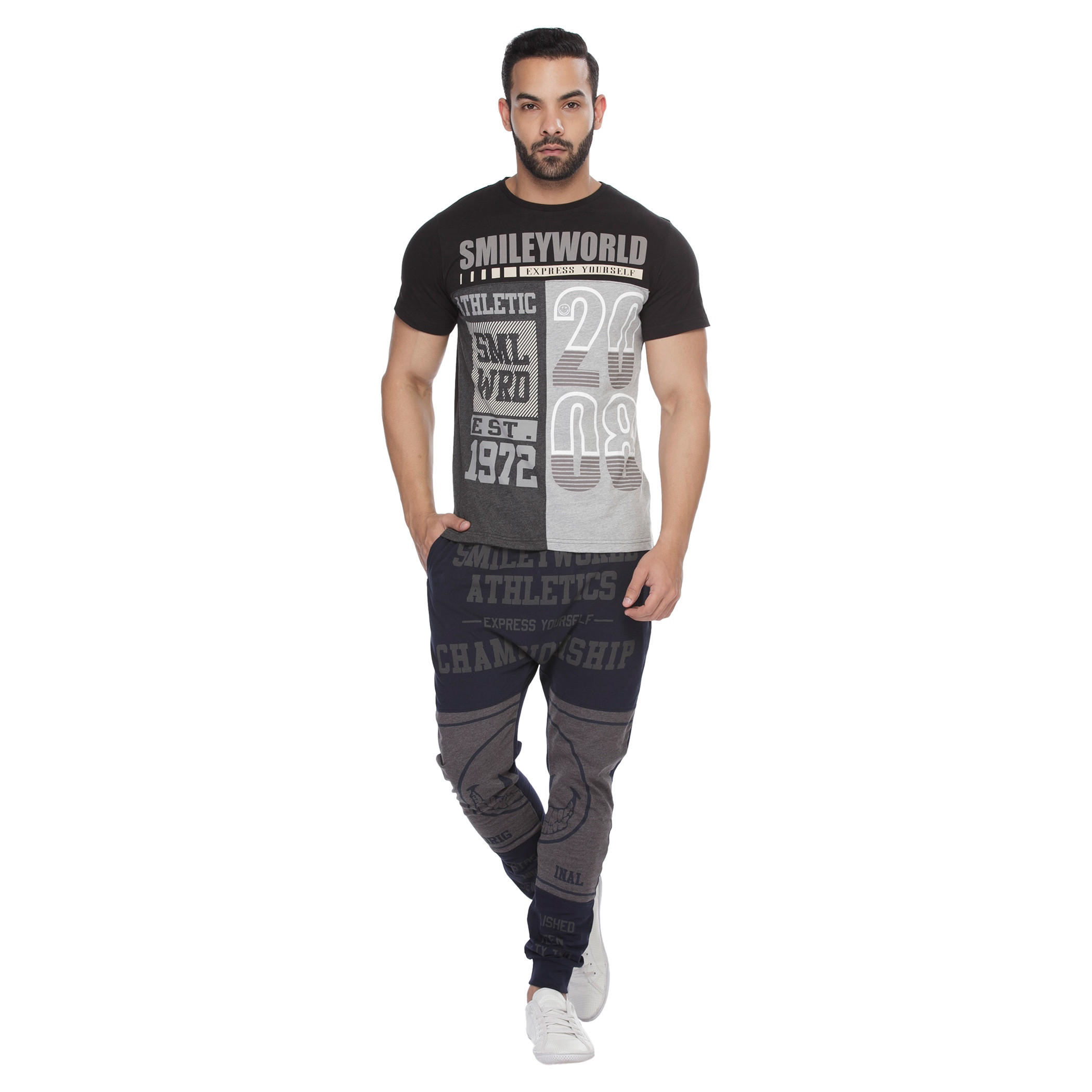 Smiley World Printed T-shirt-men-clothing-tshirtsandpolos-tshirts-image-5