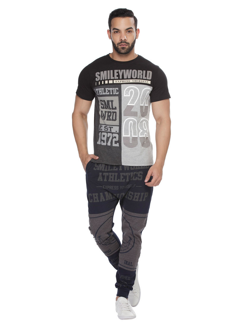 Smiley World Printed T-shirt-men-clothing-tshirtsandpolos-tshirts-image-1