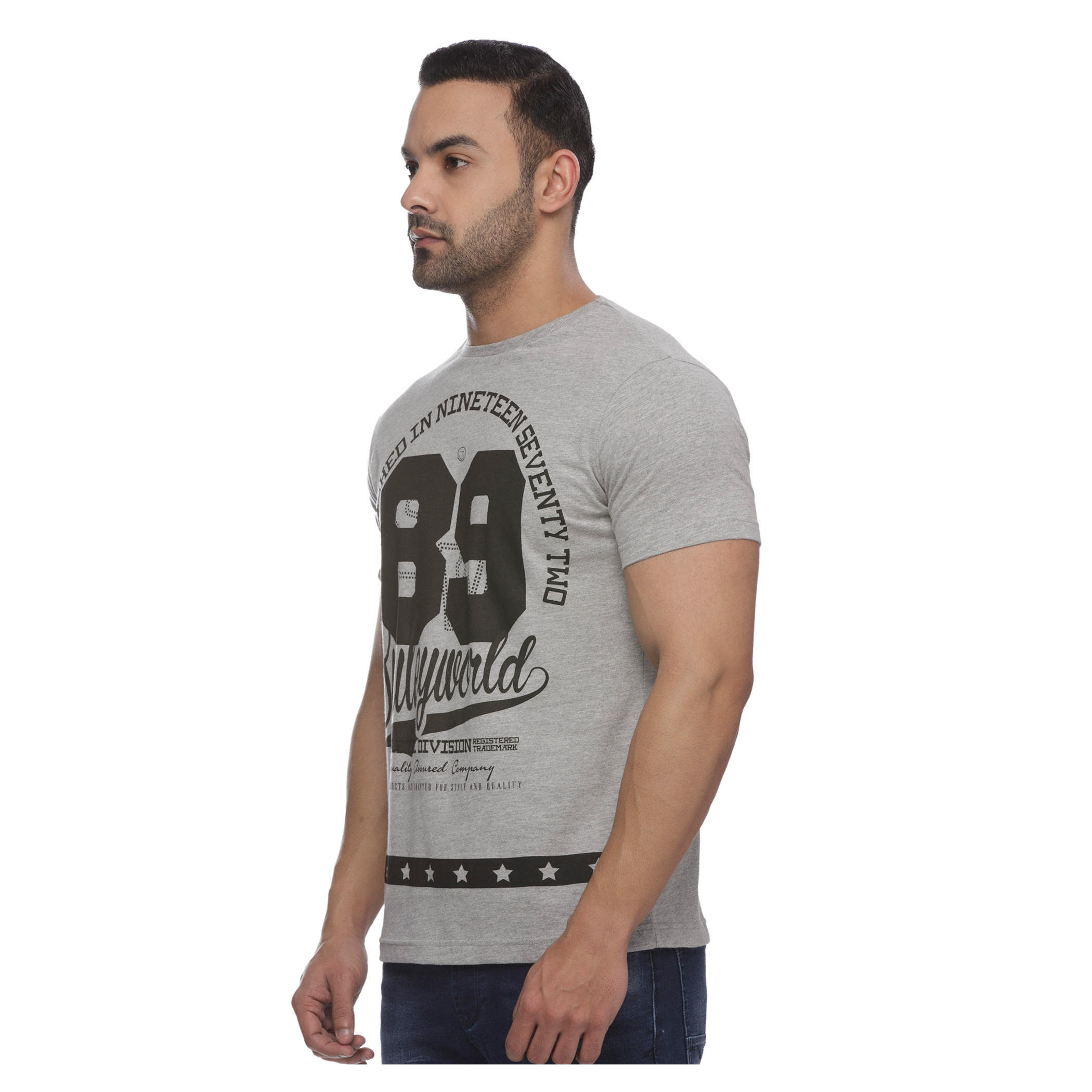 Smiley World Crew Neck T-shirt-men-clothing-tshirtsandpolos-tshirts-image-3