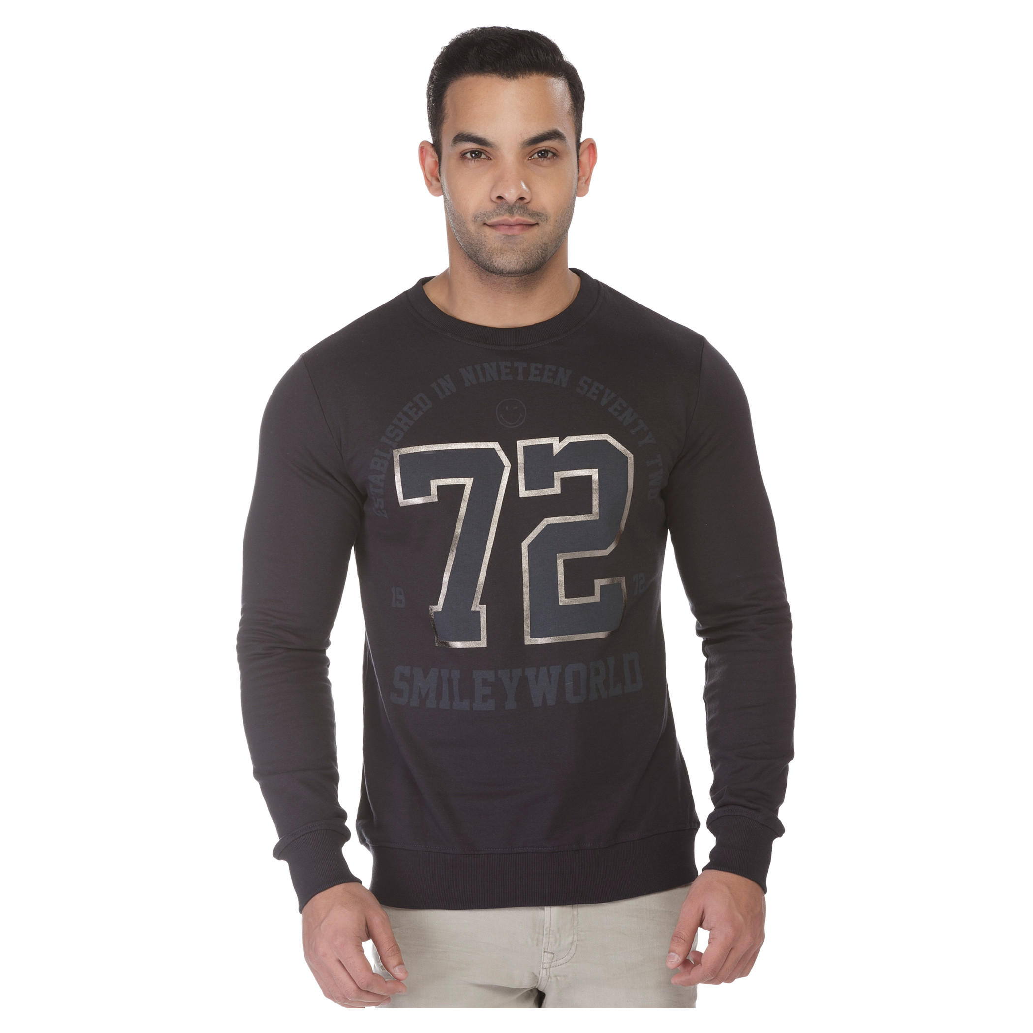 Smiley World Printed Sweatshirt-men-winterwear-hoodiesandsweatshirts-image-5