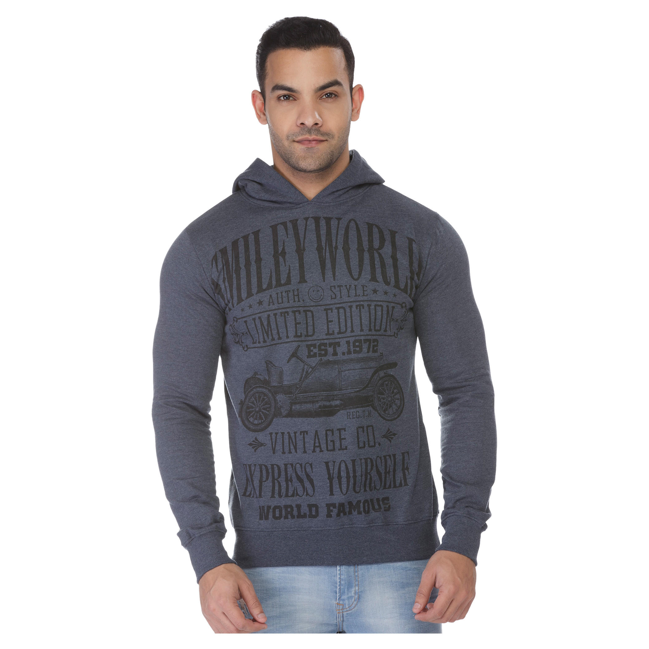 Smiley World Hooded Sweatshirt-men-winterwear-hoodiesandsweatshirts-image-1