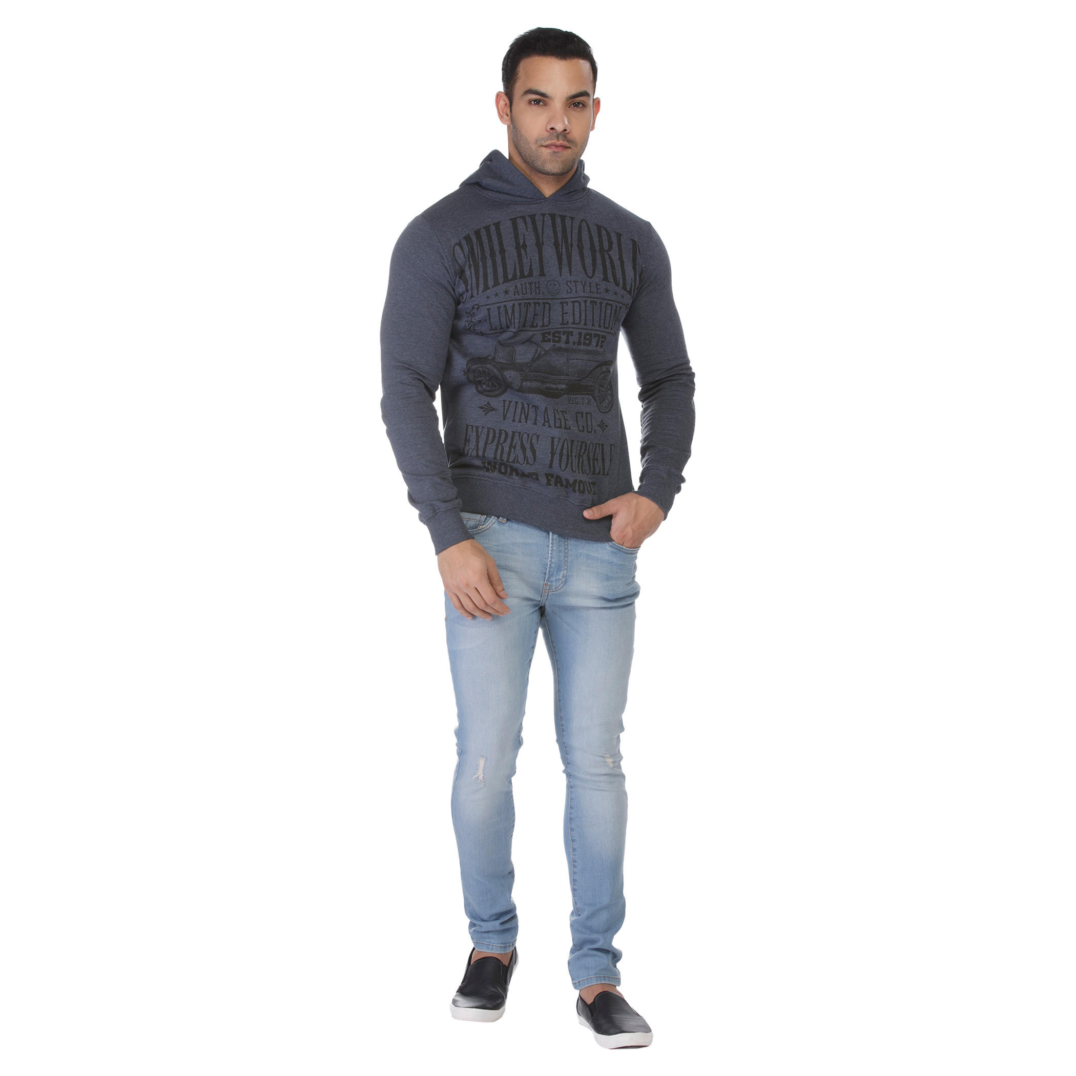 Smiley World Hooded Sweatshirt-men-winterwear-hoodiesandsweatshirts-image-5