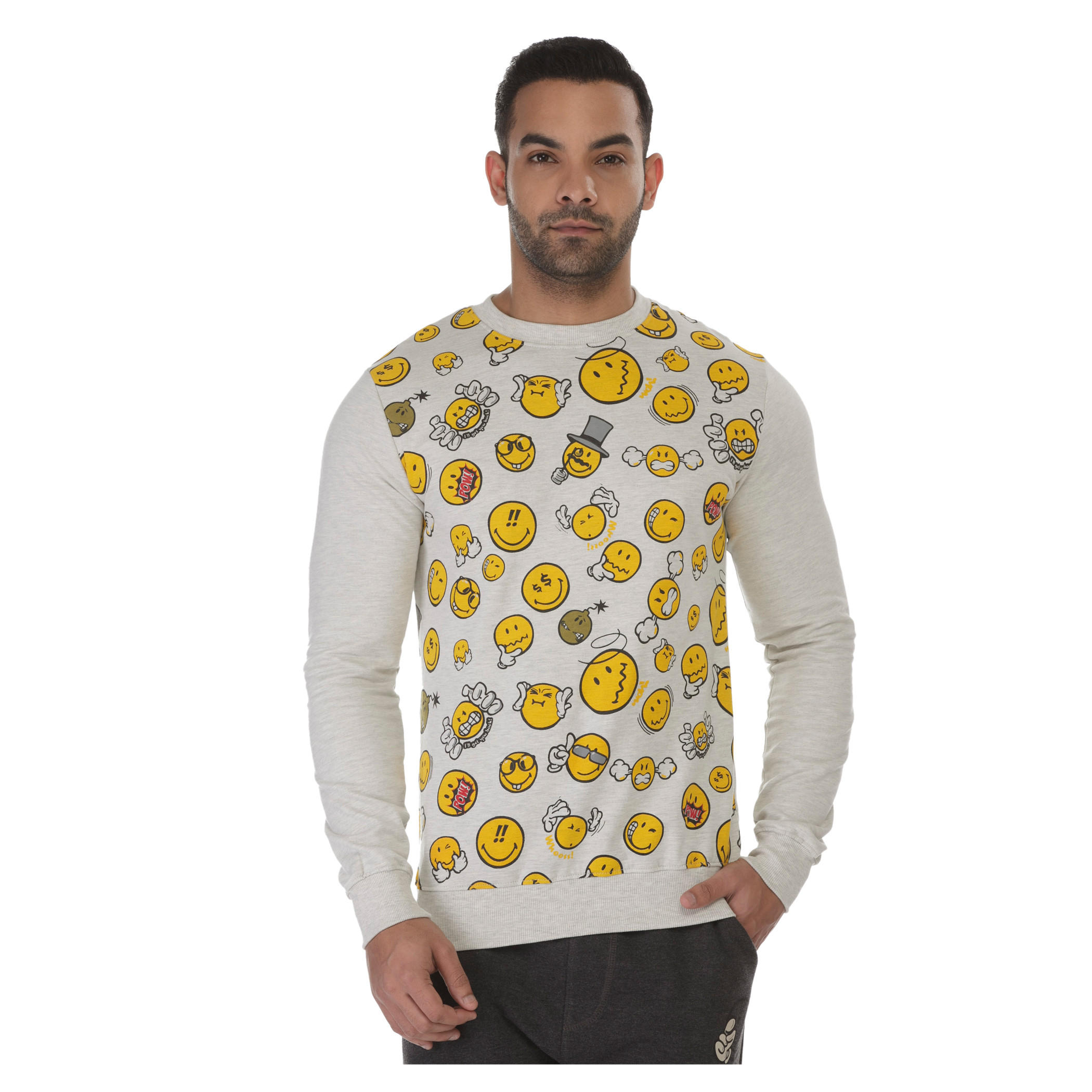 Graphic Print Sweat Shirt-men-winterwear-hoodiesandsweatshirts-image-1