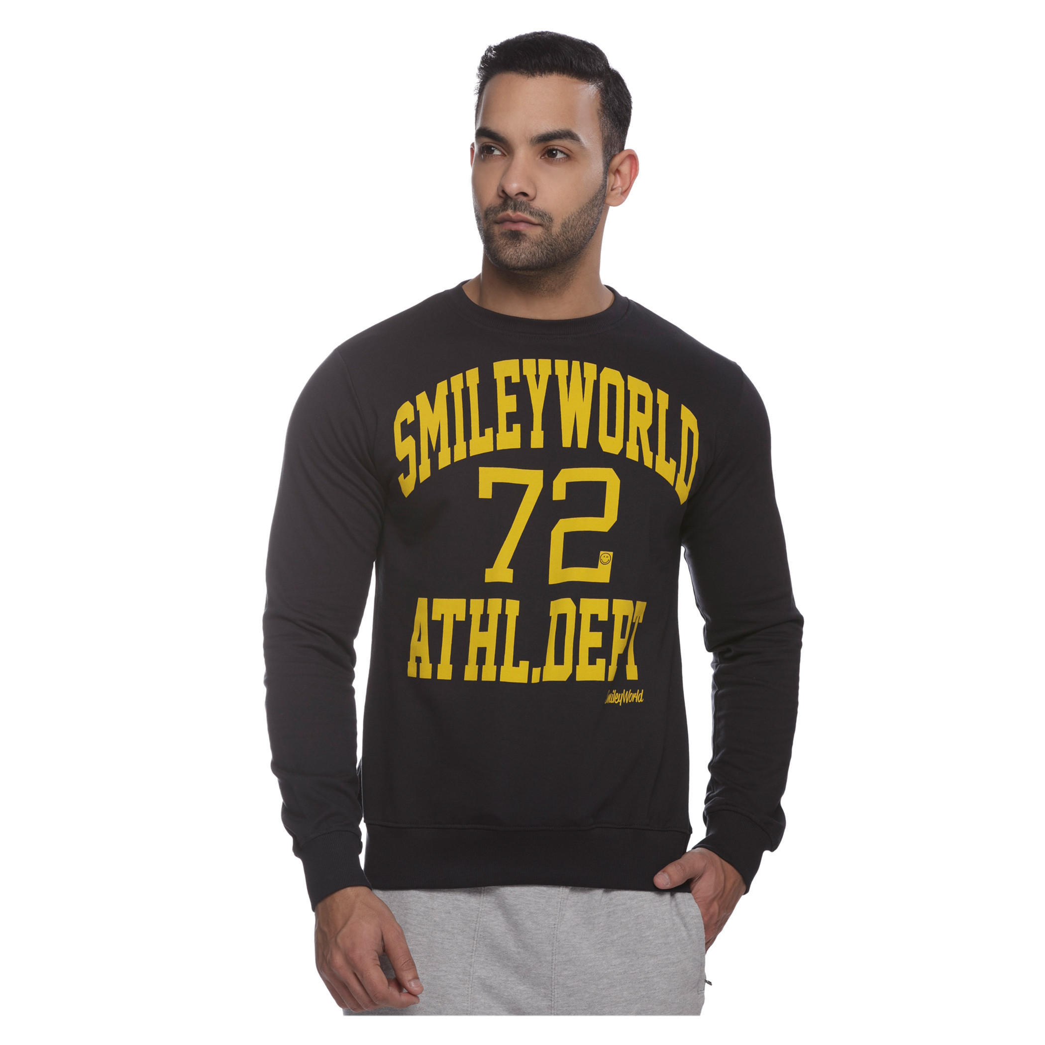 Smiley World Printed Sweatshirt-men-winterwear-hoodiesandsweatshirts-image-5