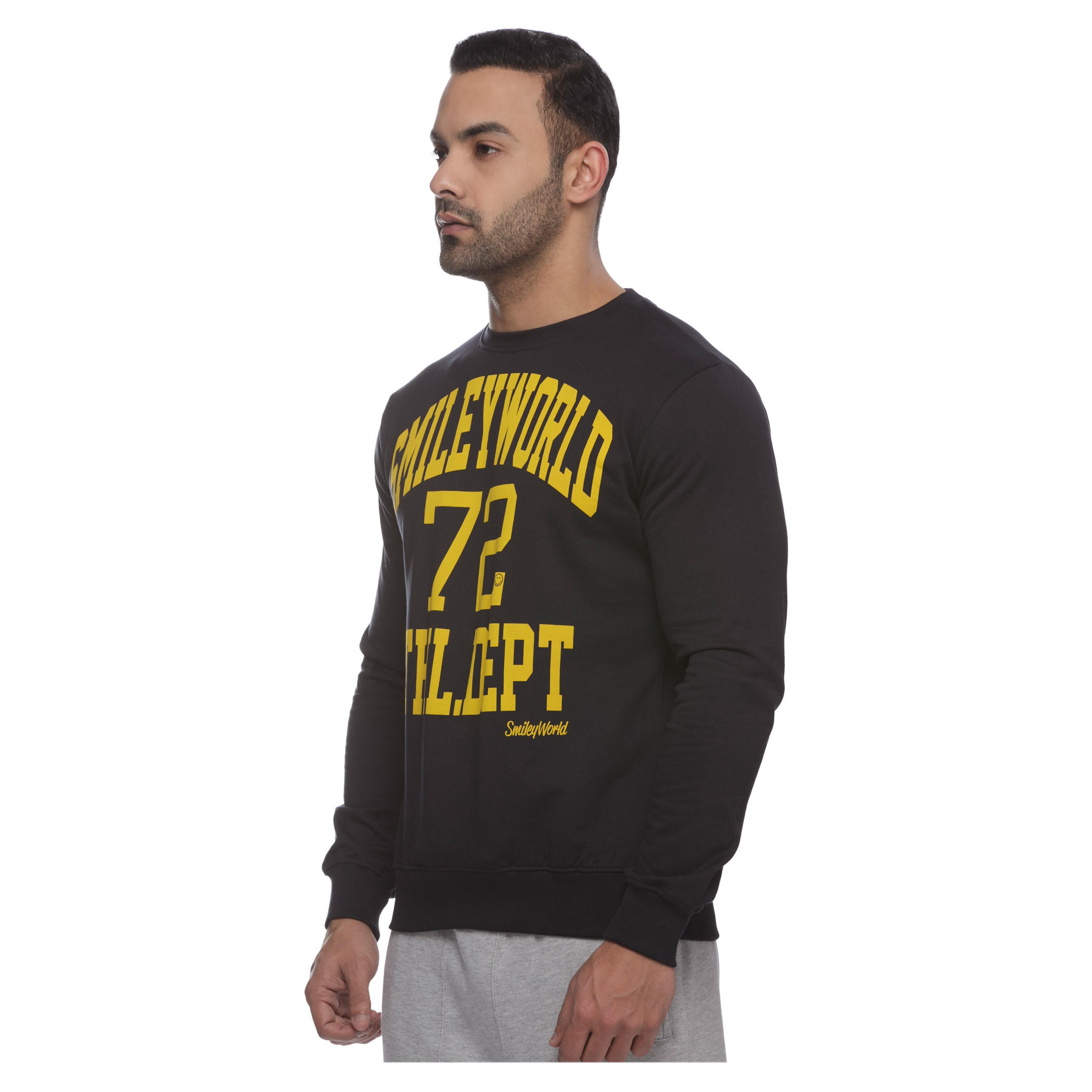 Smiley World Printed Sweatshirt-men-winterwear-hoodiesandsweatshirts-image-3