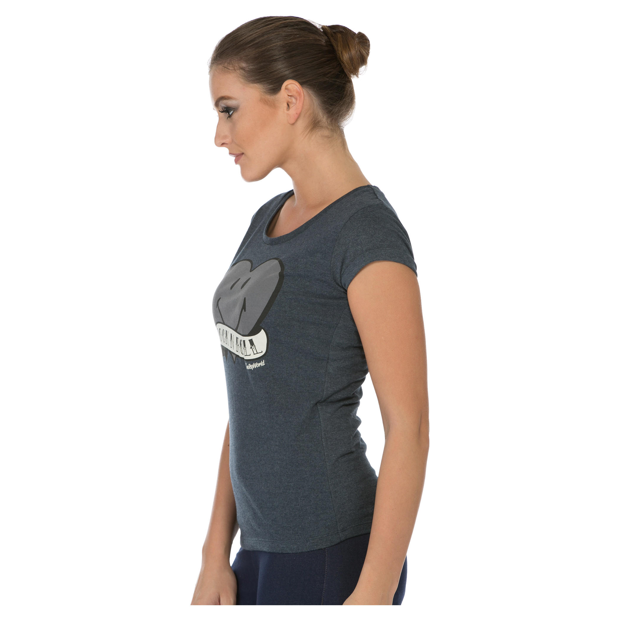 Smiley World Printed T-shirt-women-clothing-tshirts-image-3