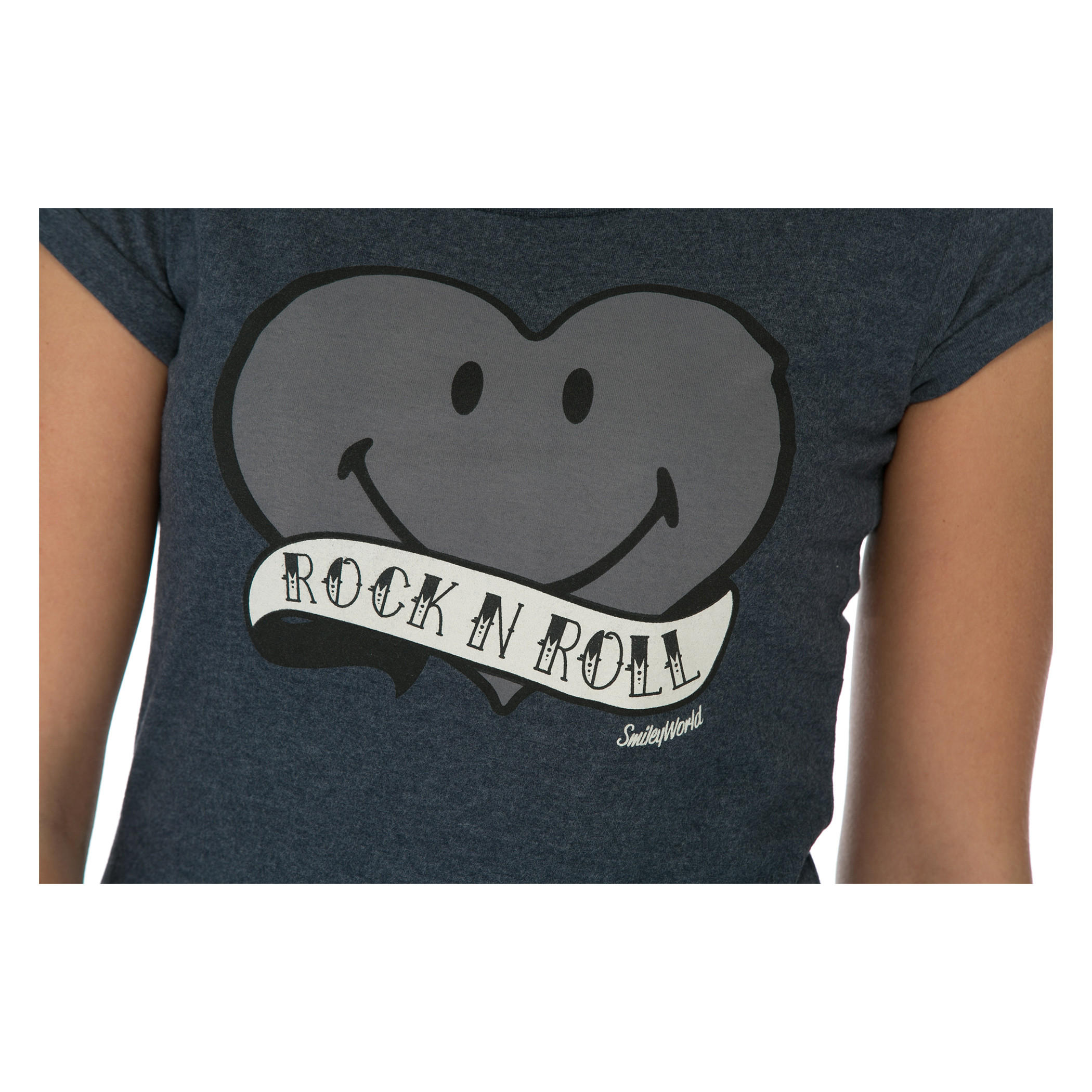 Smiley World Printed T-shirt-women-clothing-tshirts-image-4