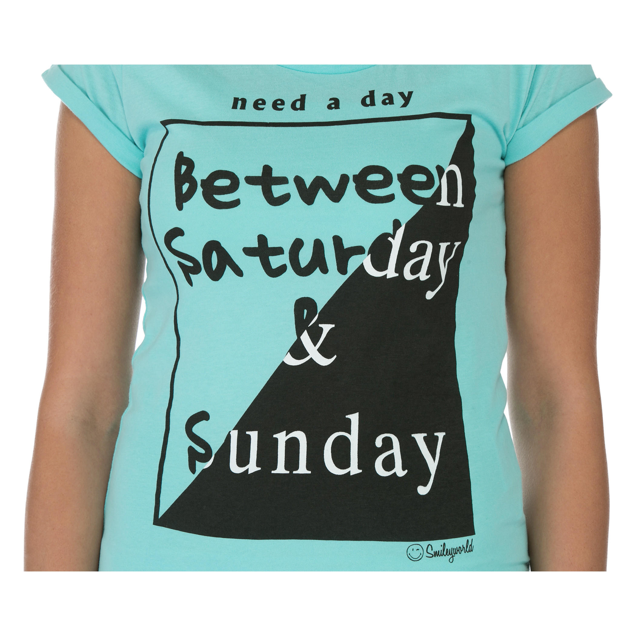 Smiley World Printed T-shirt-women-clothing-tshirts-image-4