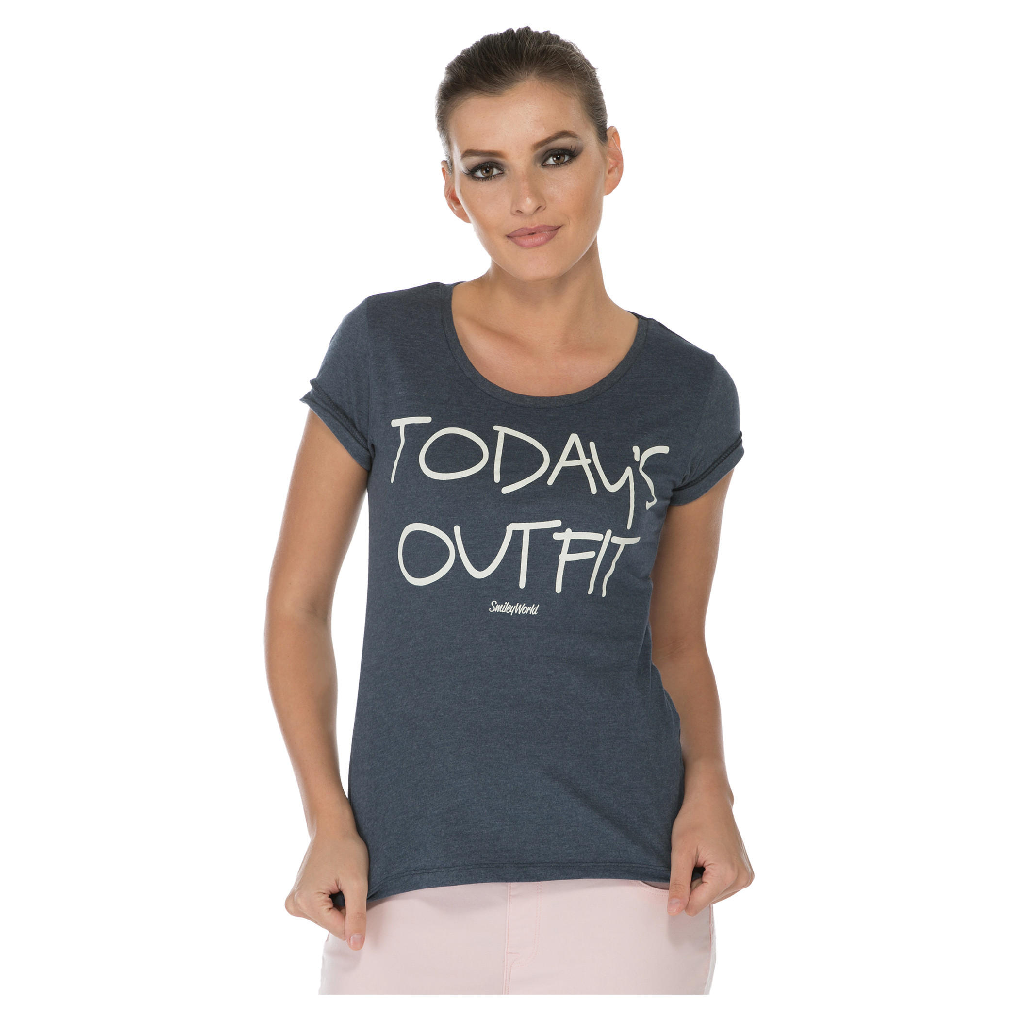 Smiley World Printed T-shirt-women-clothing-tshirts-image-5